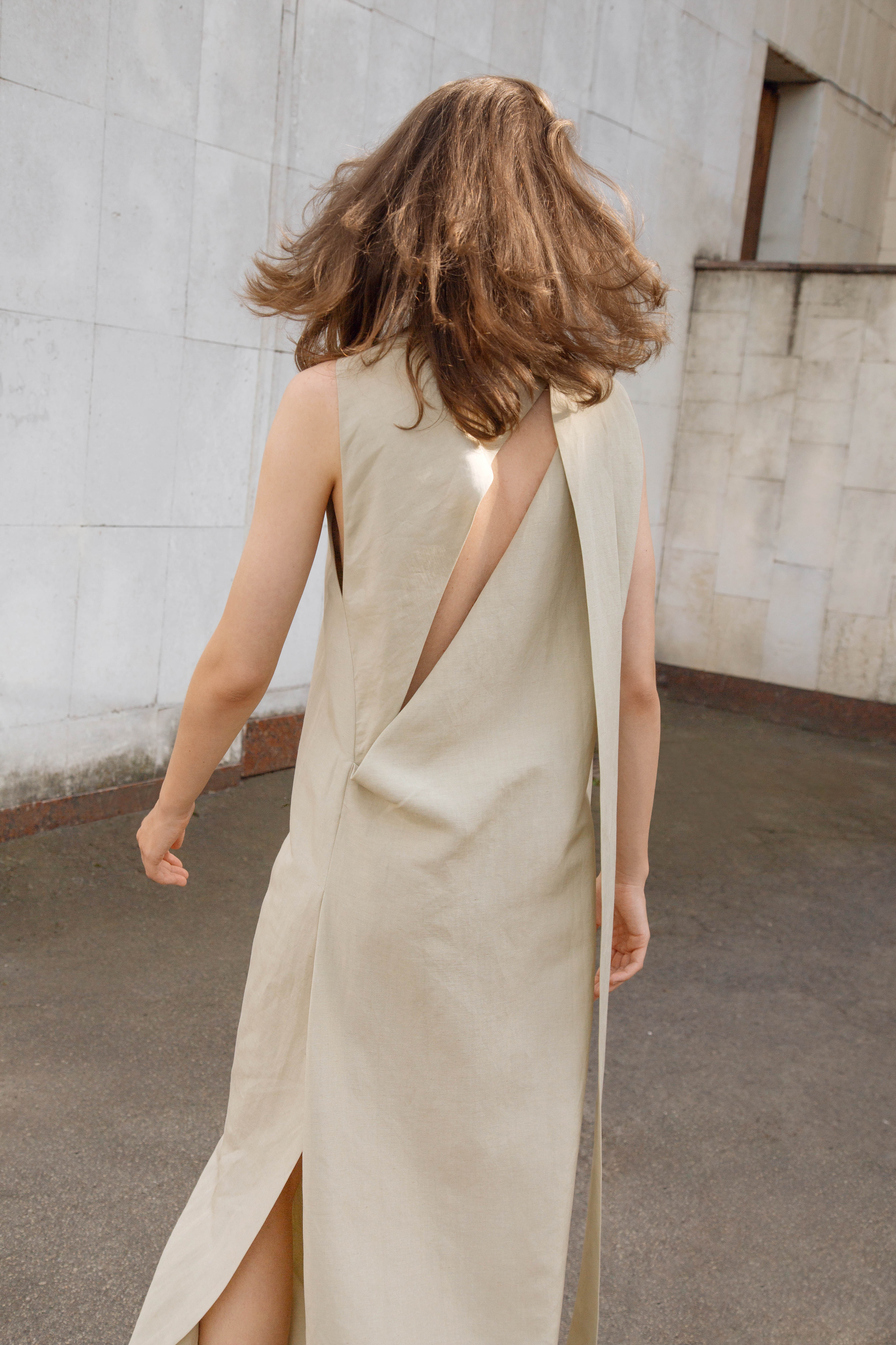 Sahara Dress in Shell