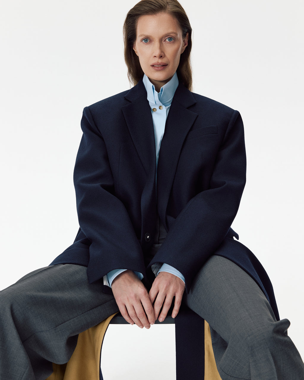 Gentleman Coat Navy Blue