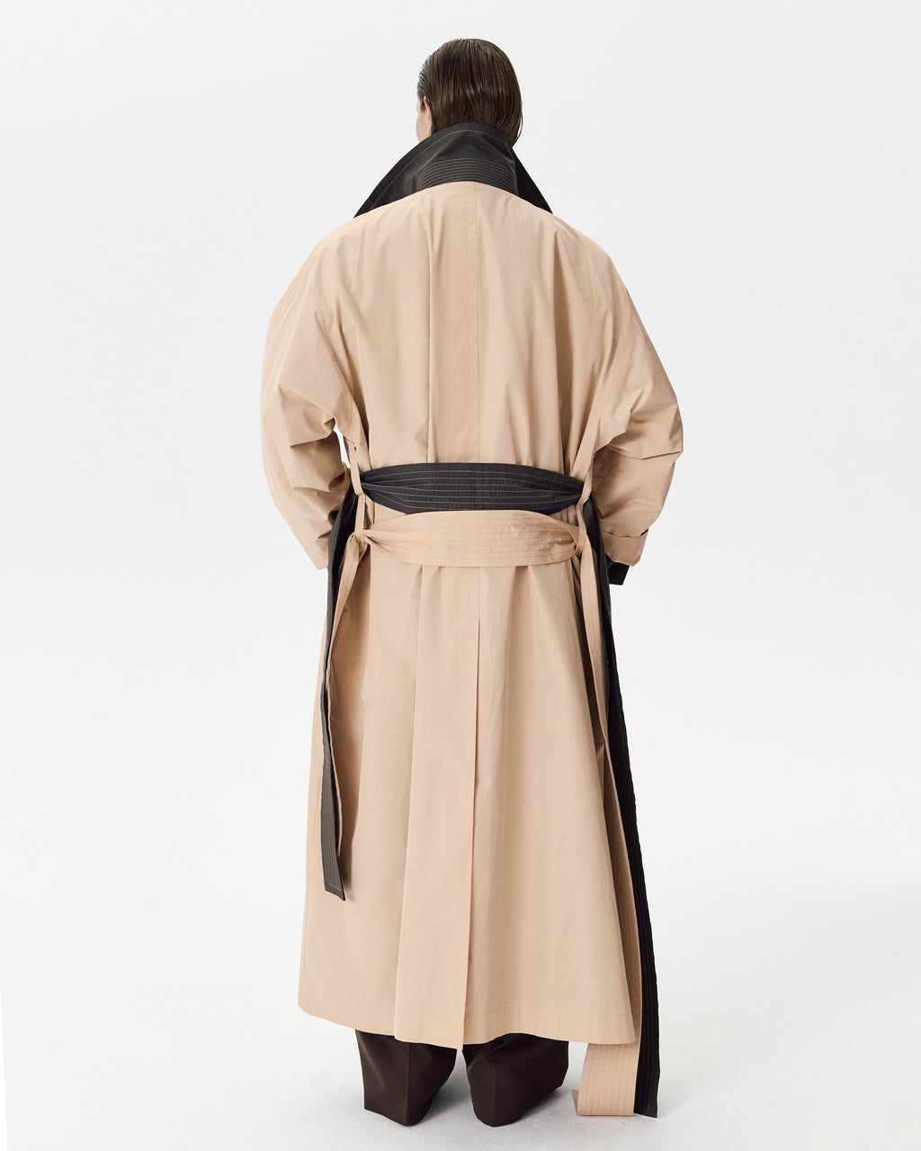 Double Trenchcoat Rose & Coffee
