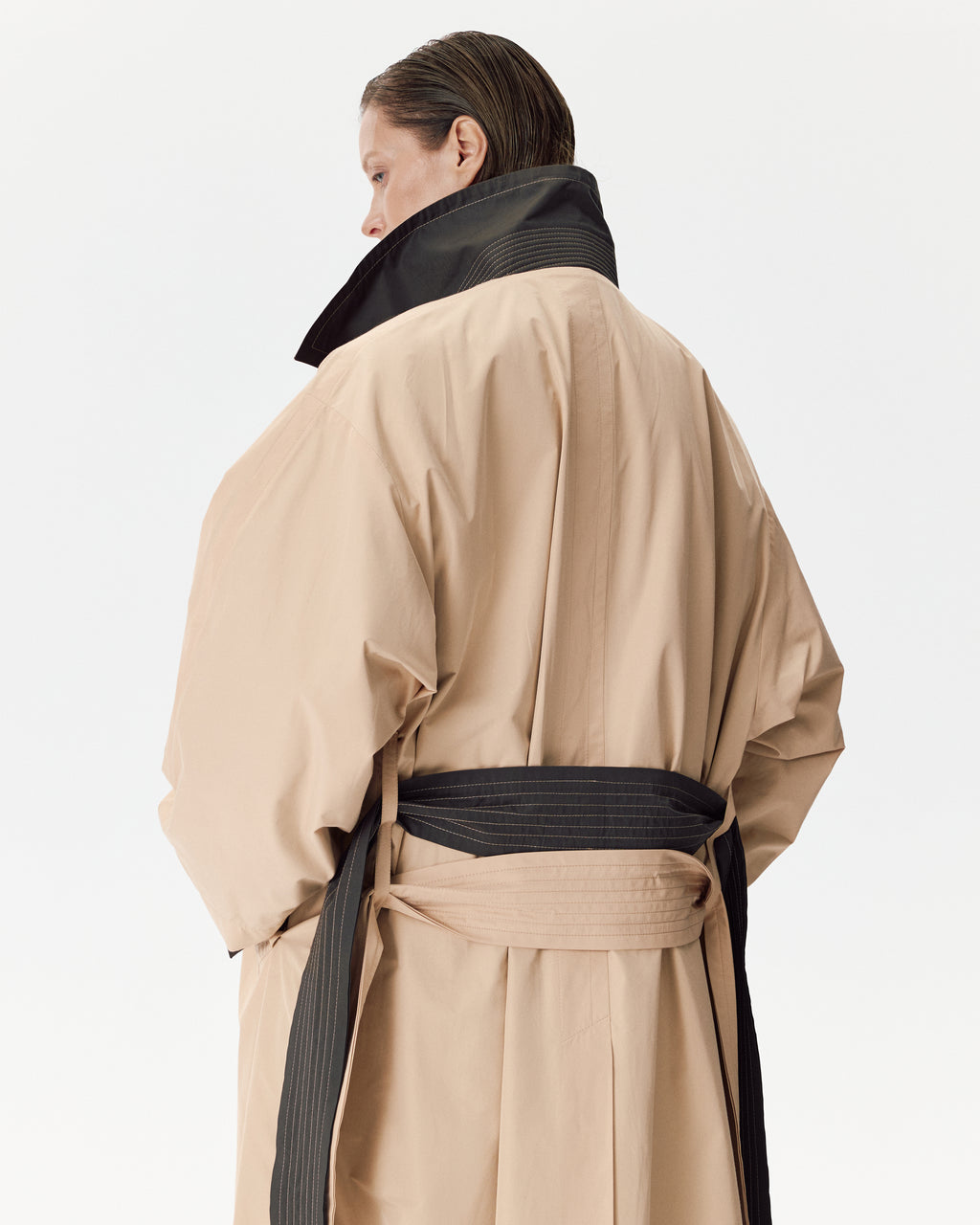 Double Trenchcoat Rose & Coffee