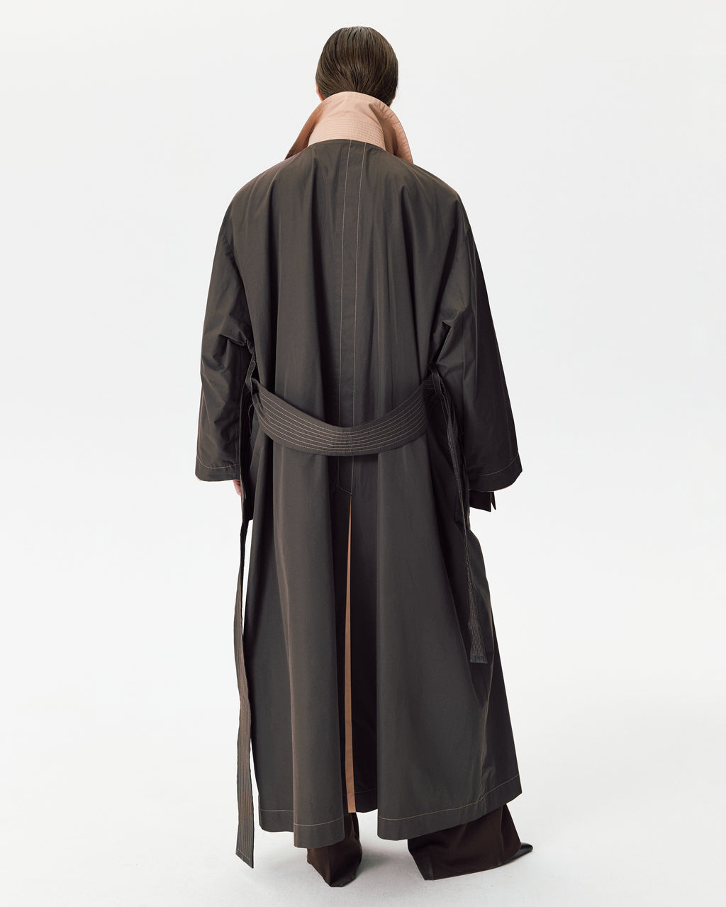 Double Trenchcoat Rose & Coffee