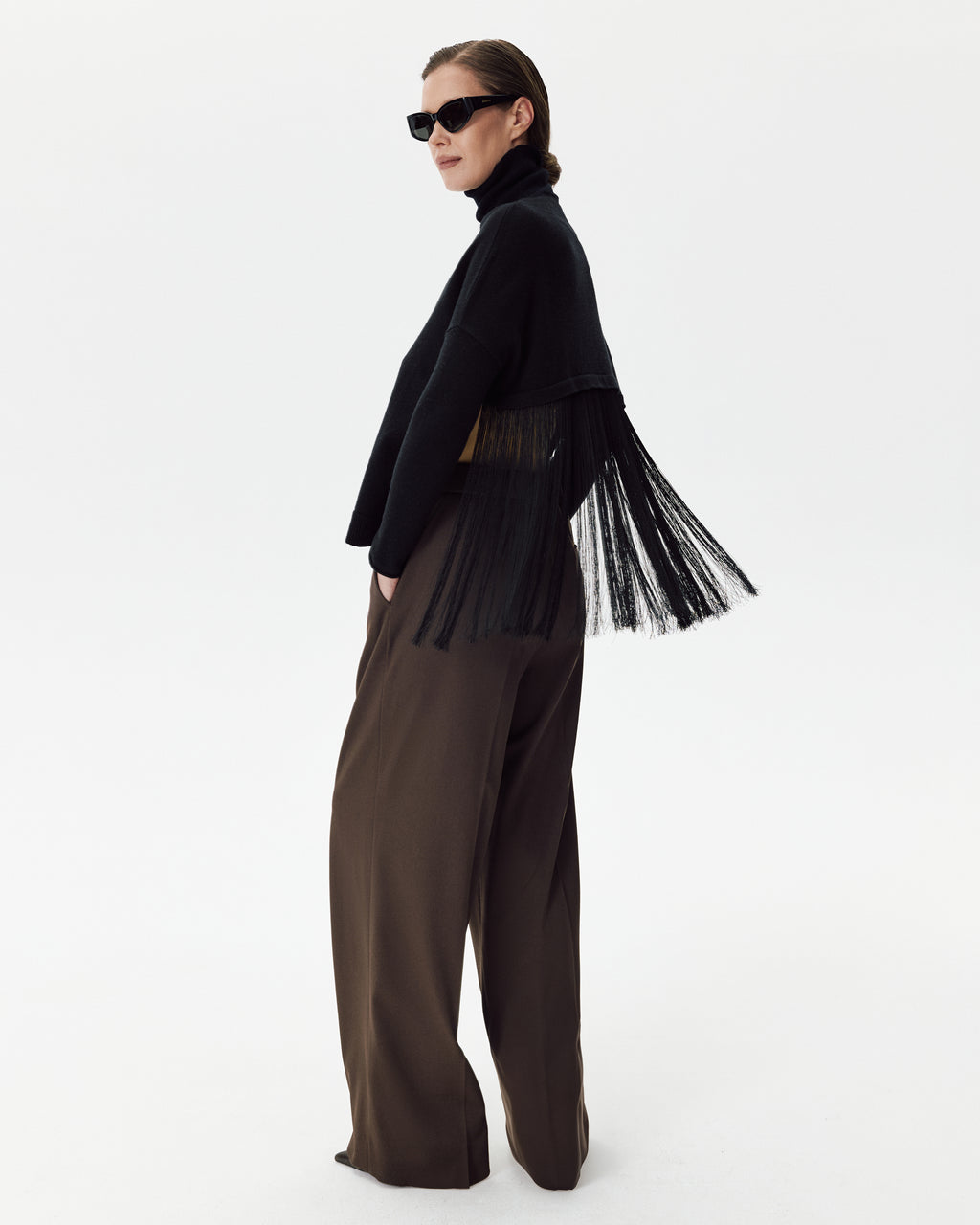 Fringe Top Black