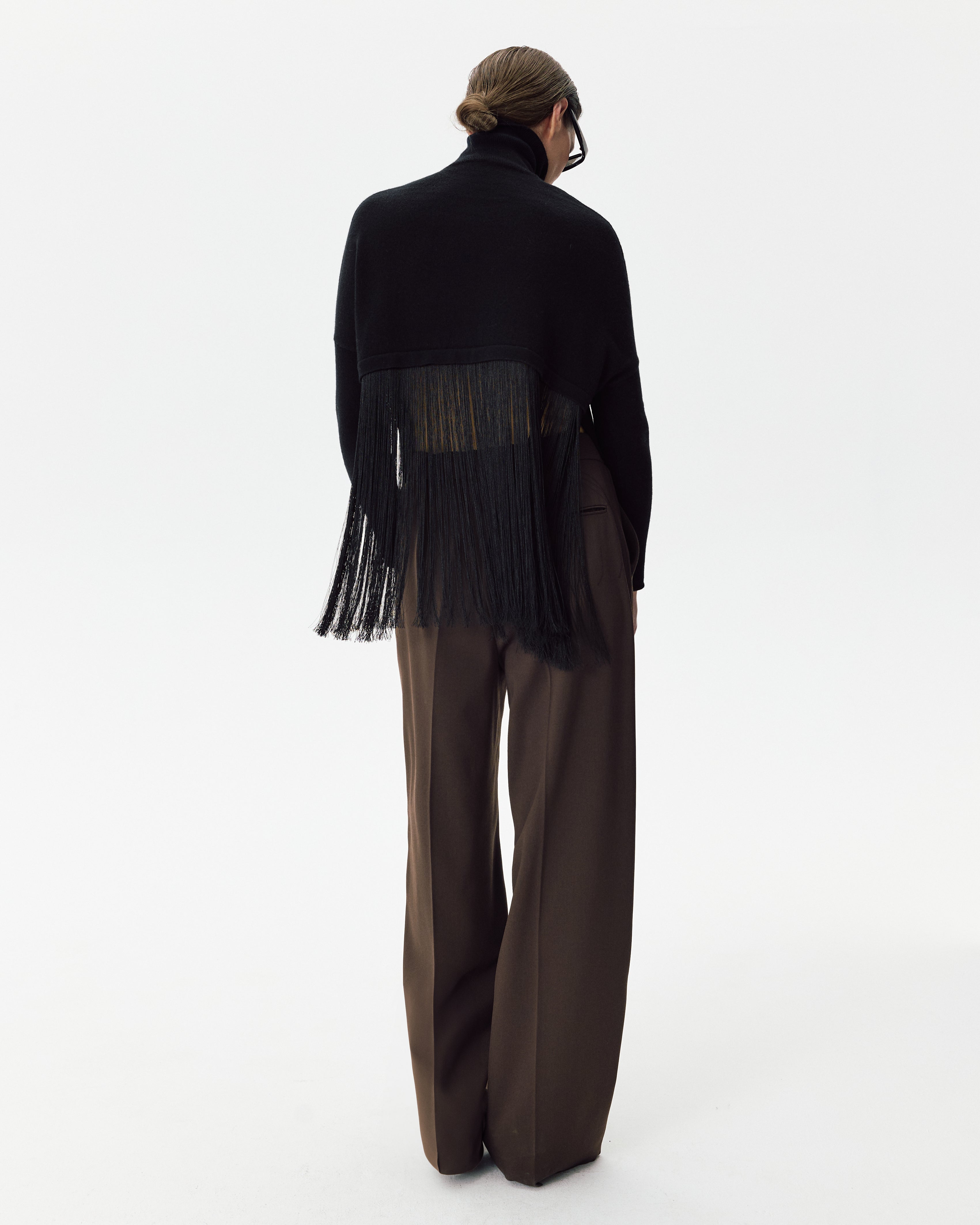 Fringe Top Black