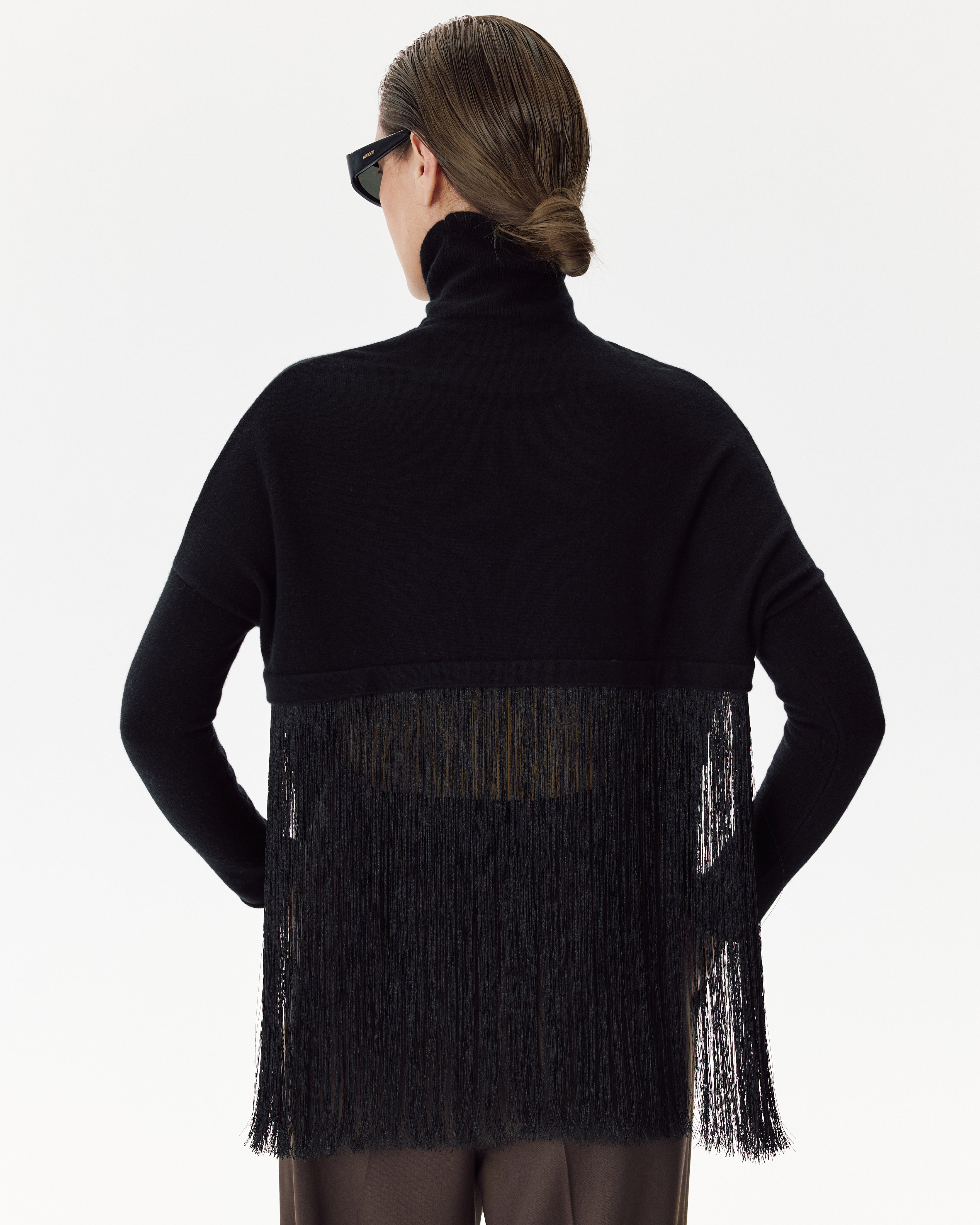 Fringe Top Black