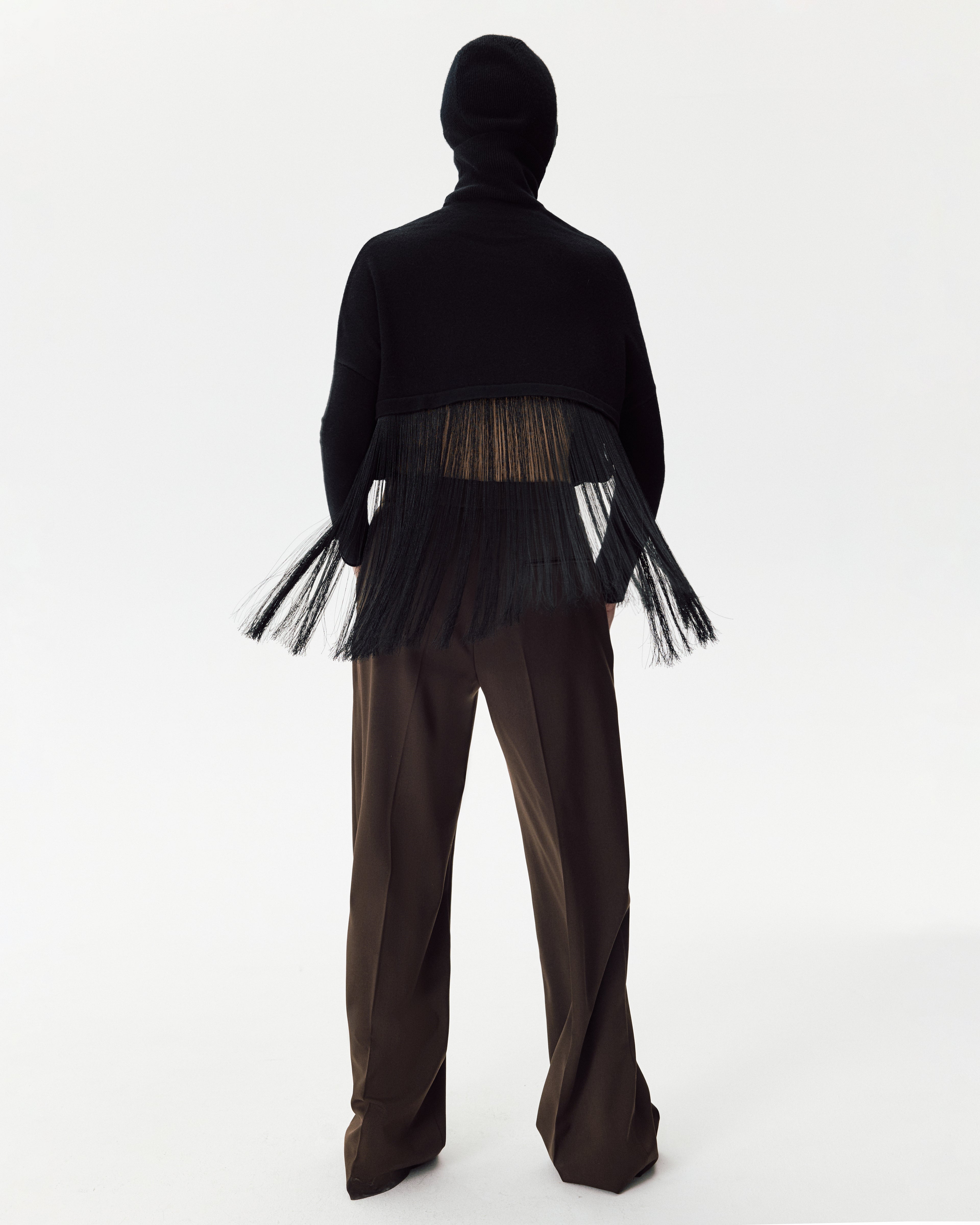 Fringe Top Black
