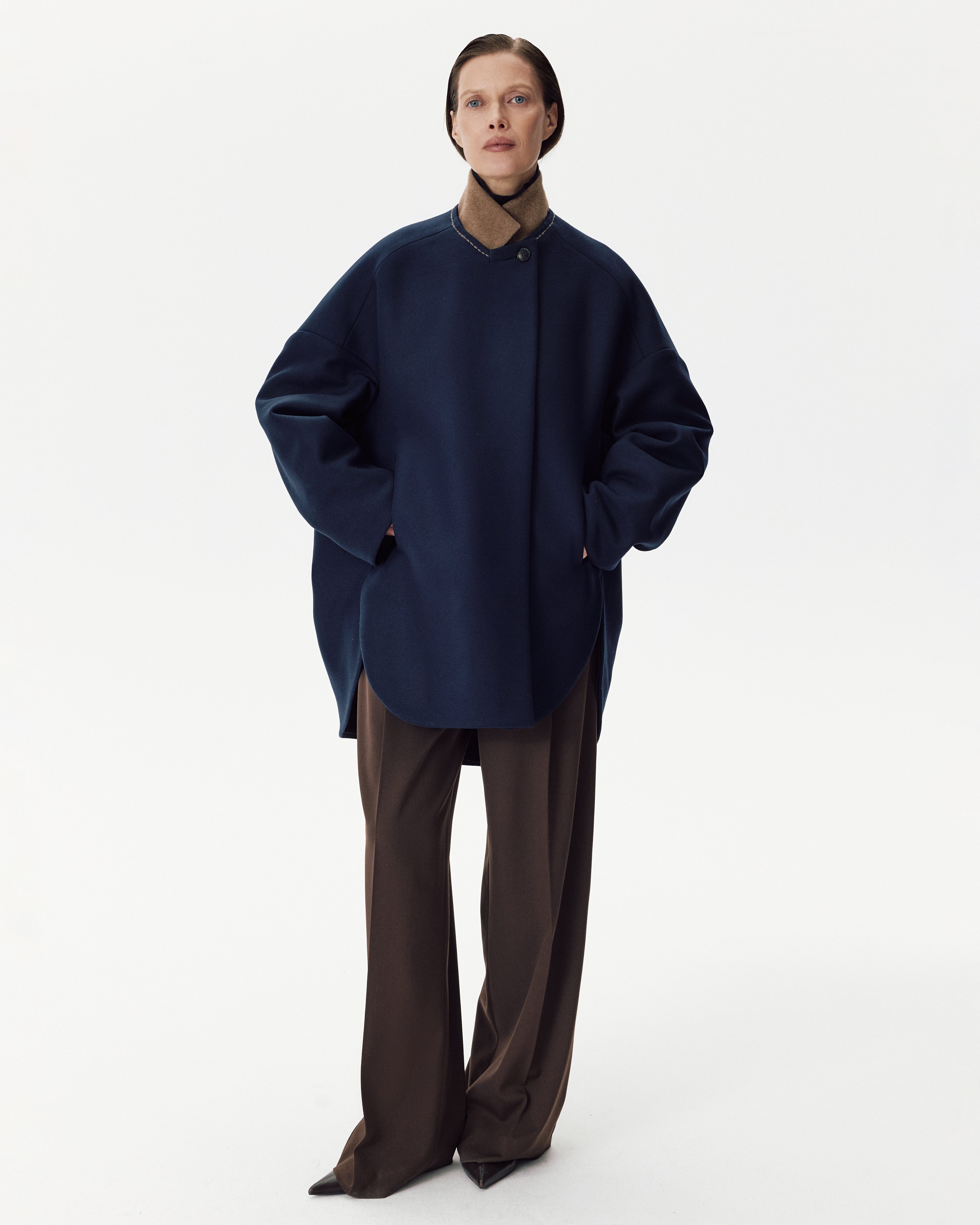 T-shirt Coat Midnight Blue