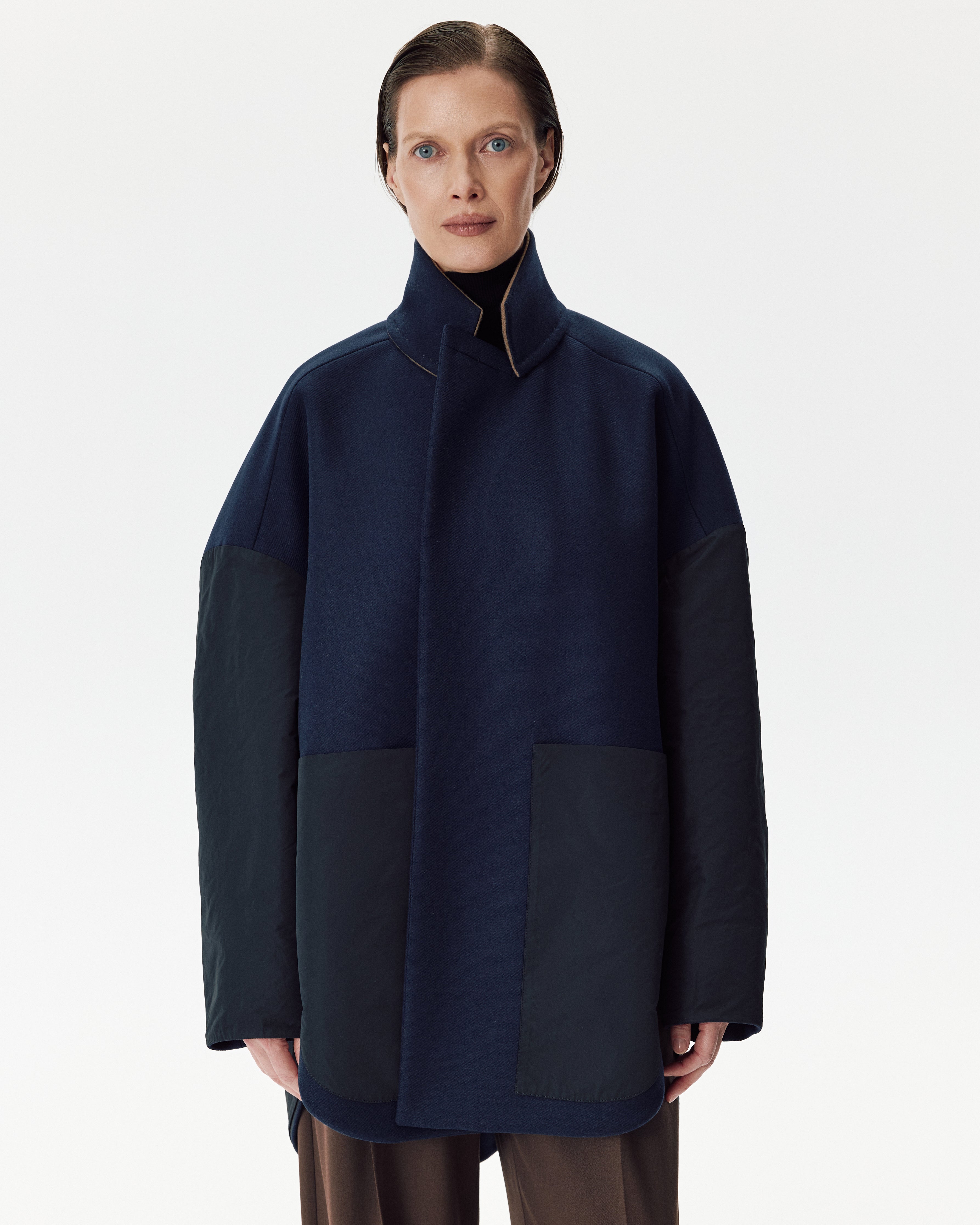T-shirt Coat Midnight Blue
