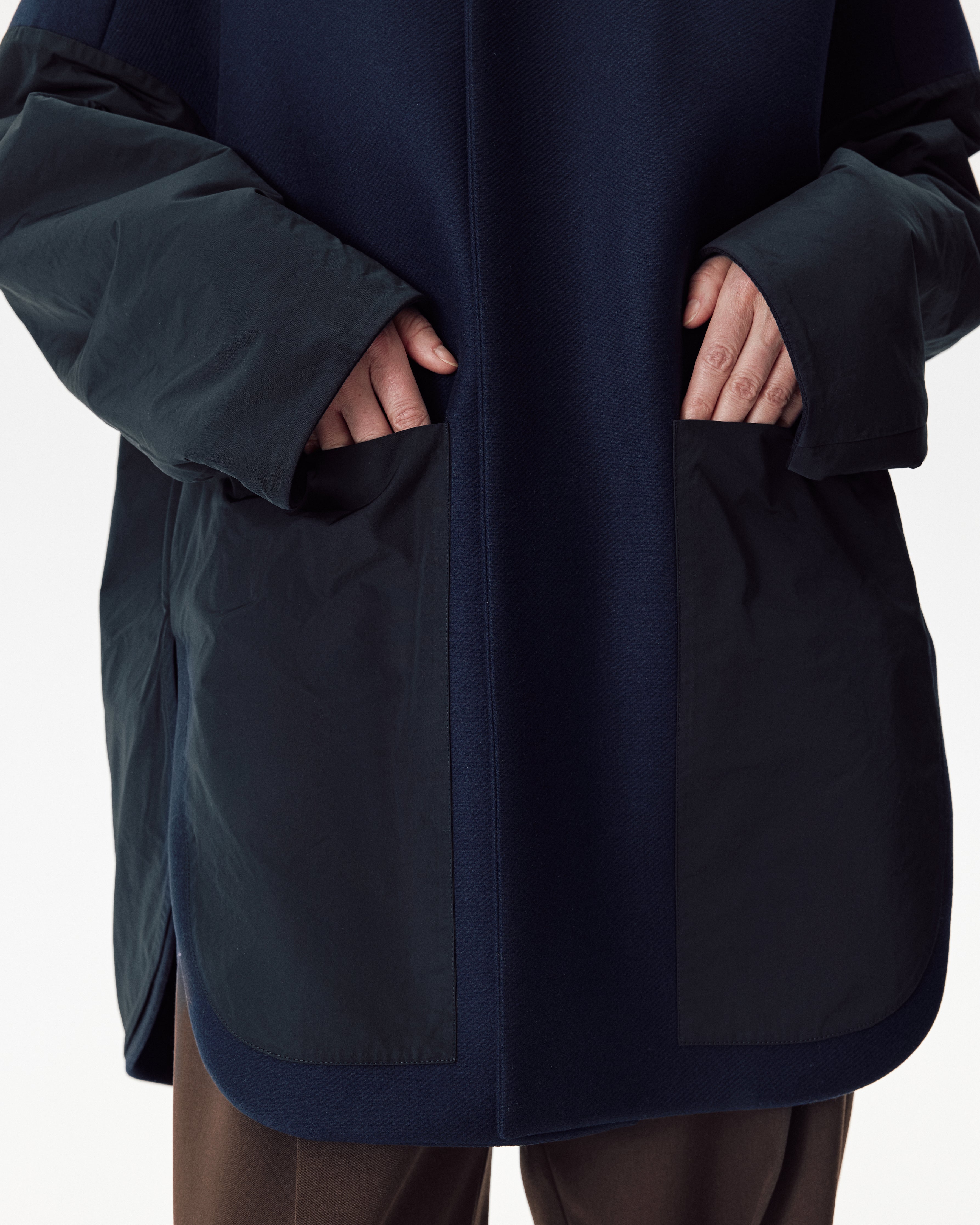 T-shirt Coat Midnight Blue