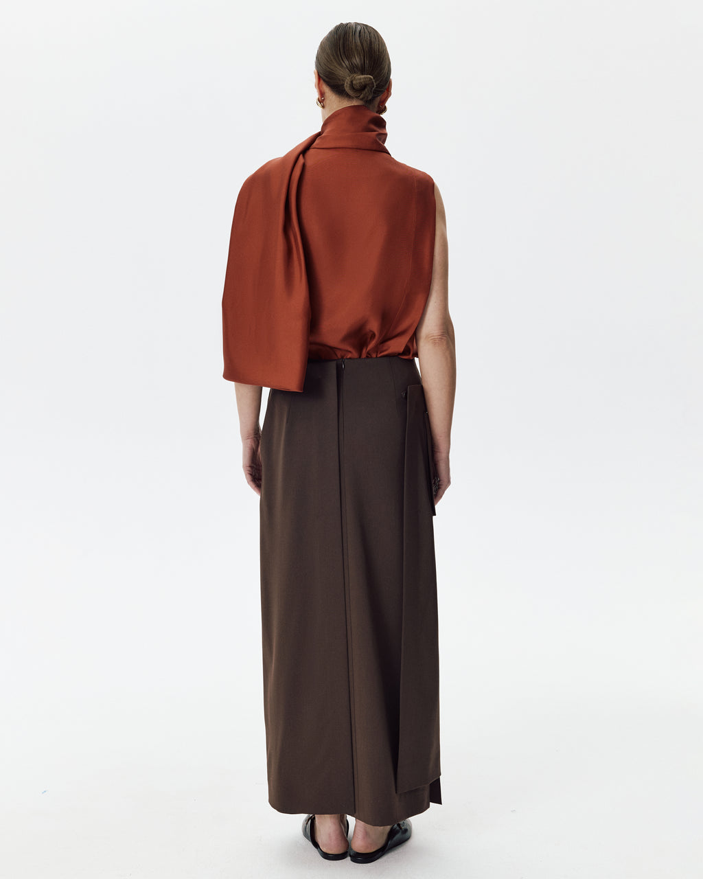 Gentleman Skirt Brown