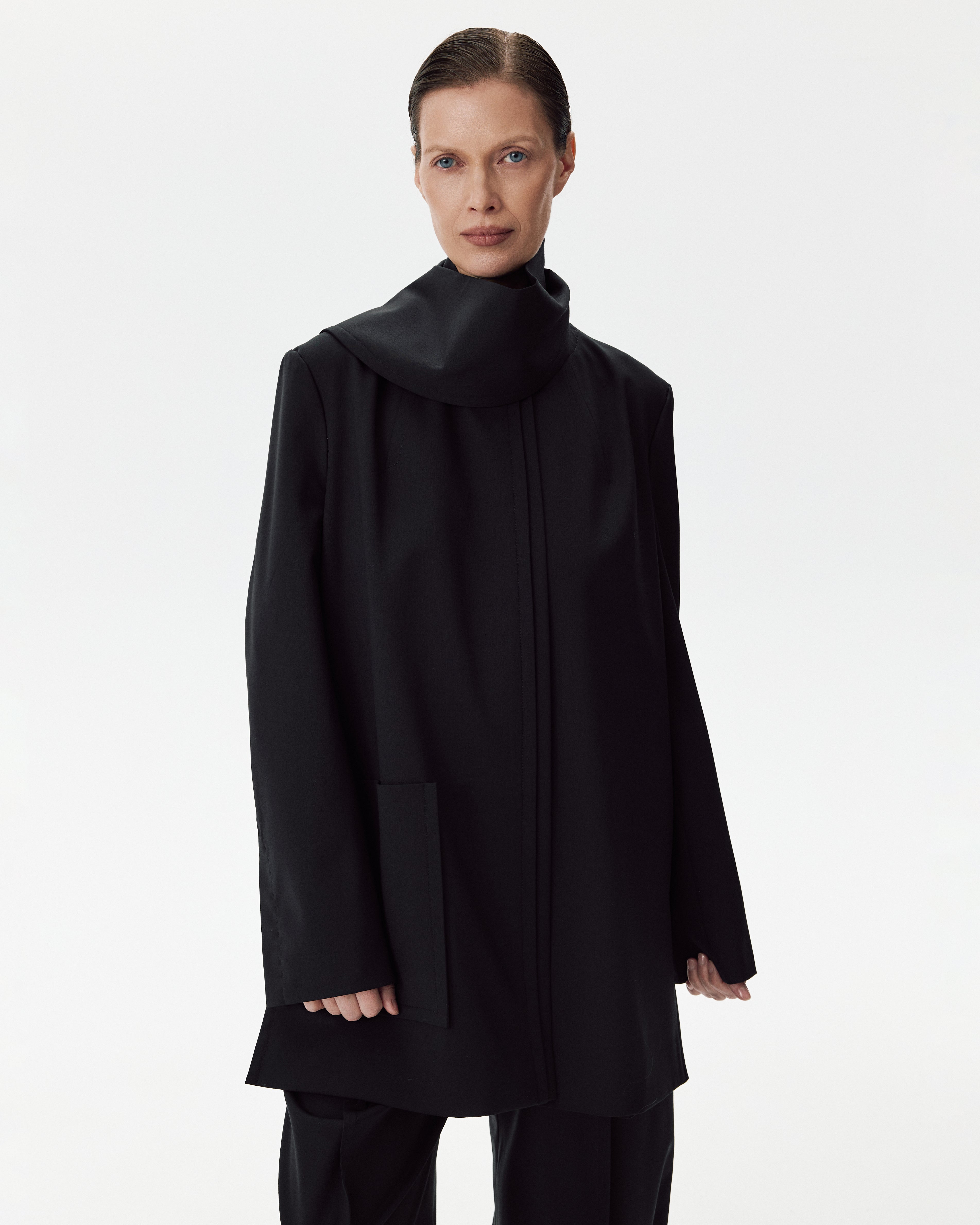 Nera Wool Jacket Black