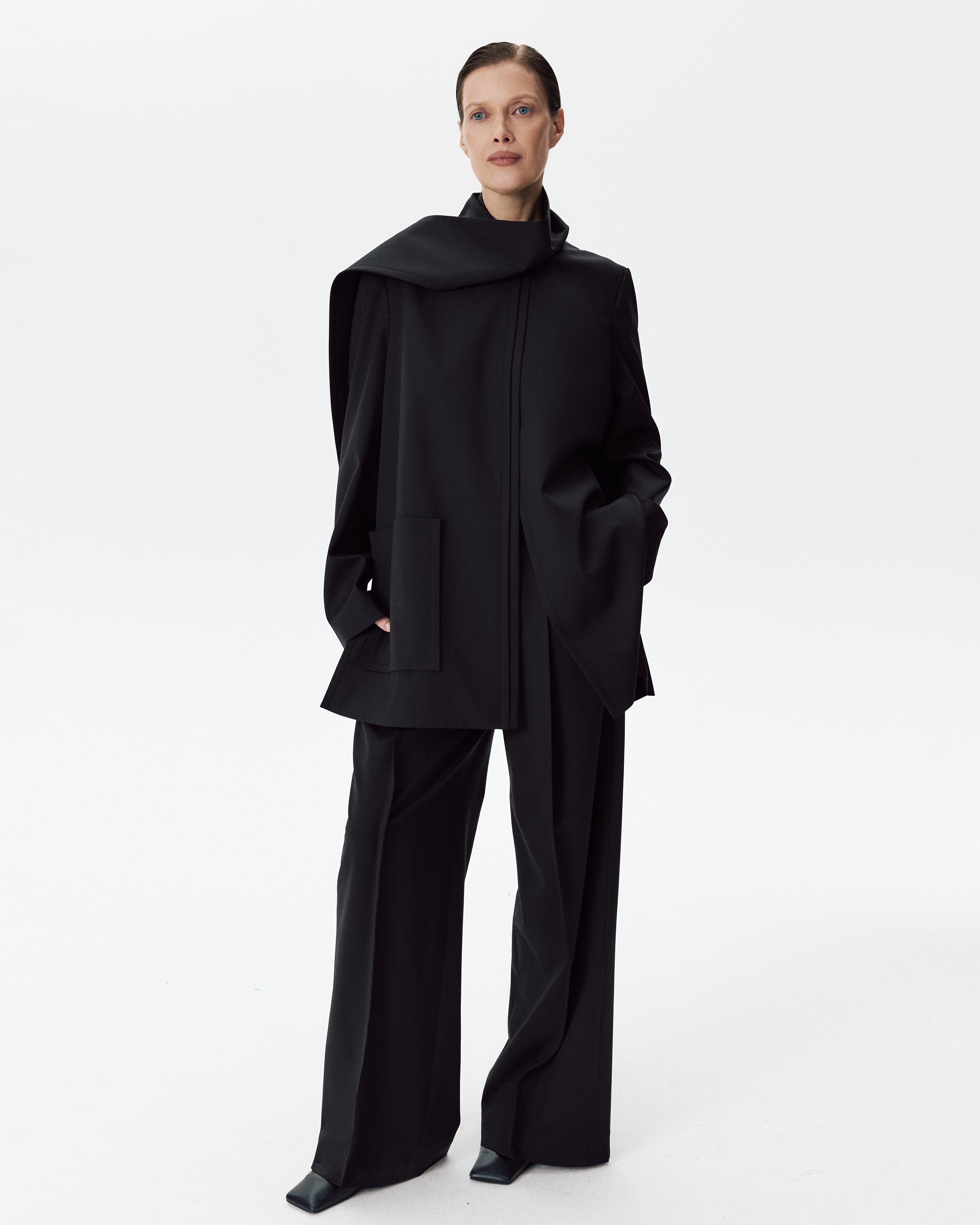 Nera Wool Jacket Black