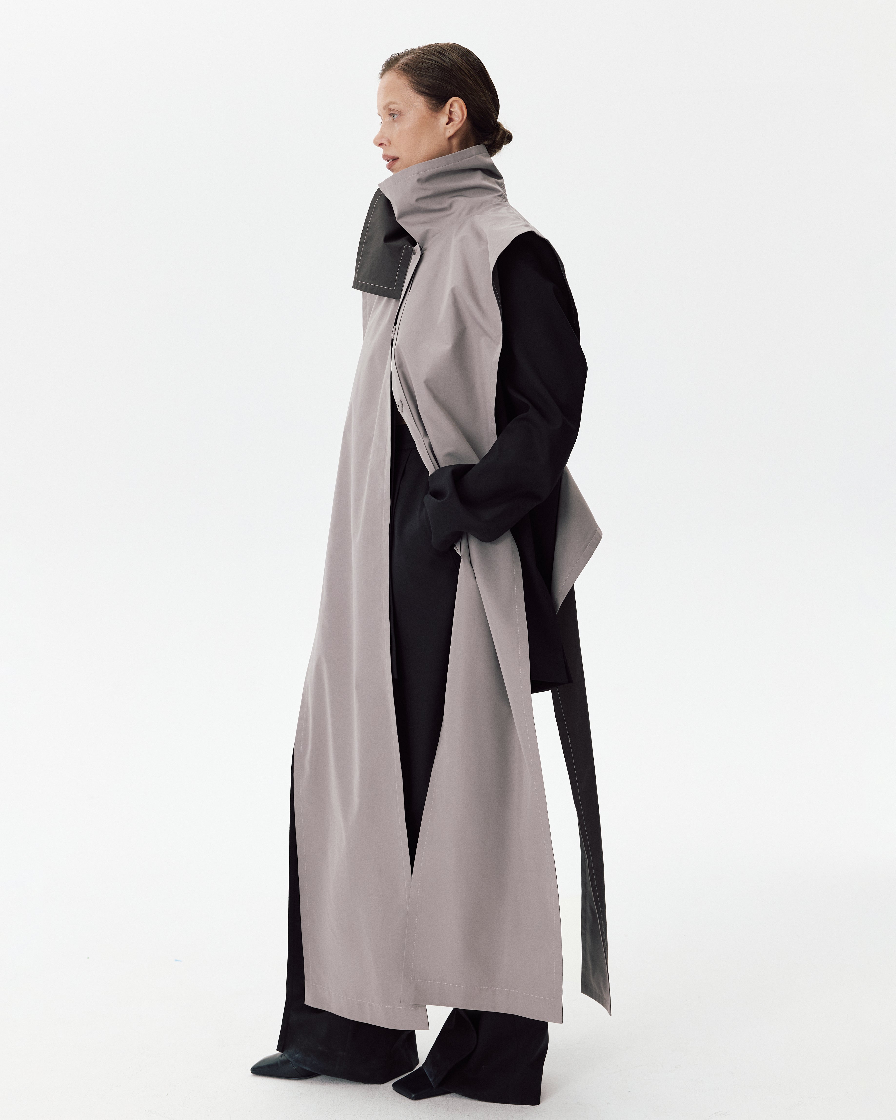 Double Trenchcoat Lilac & Coffee