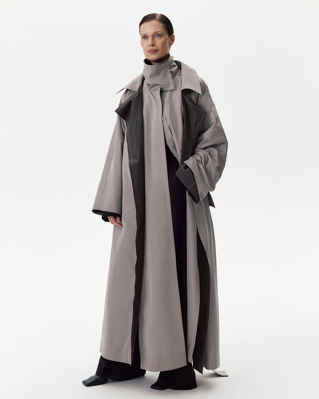 Double Trenchcoat Lilac & Coffee