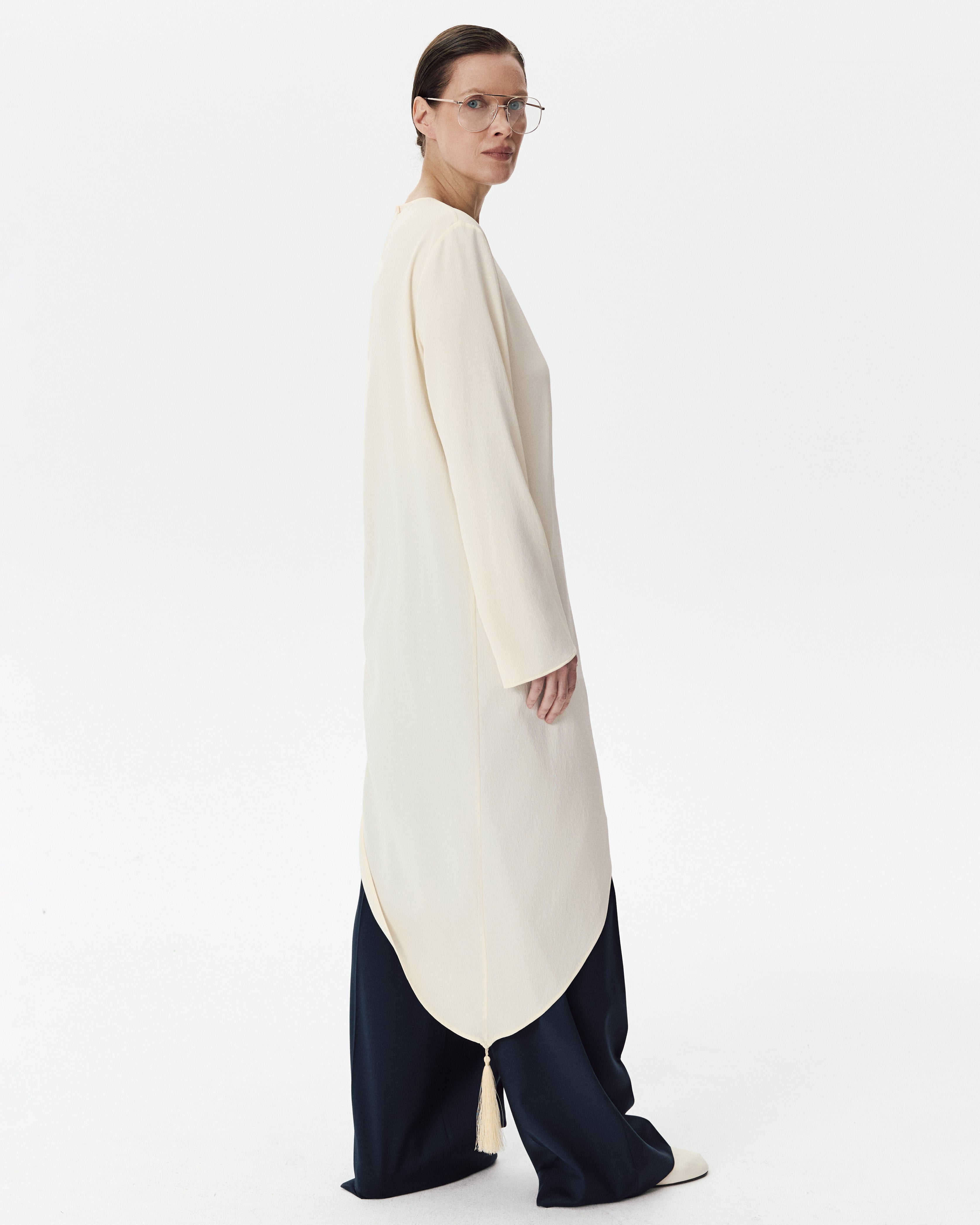 Tassel Top Cream
