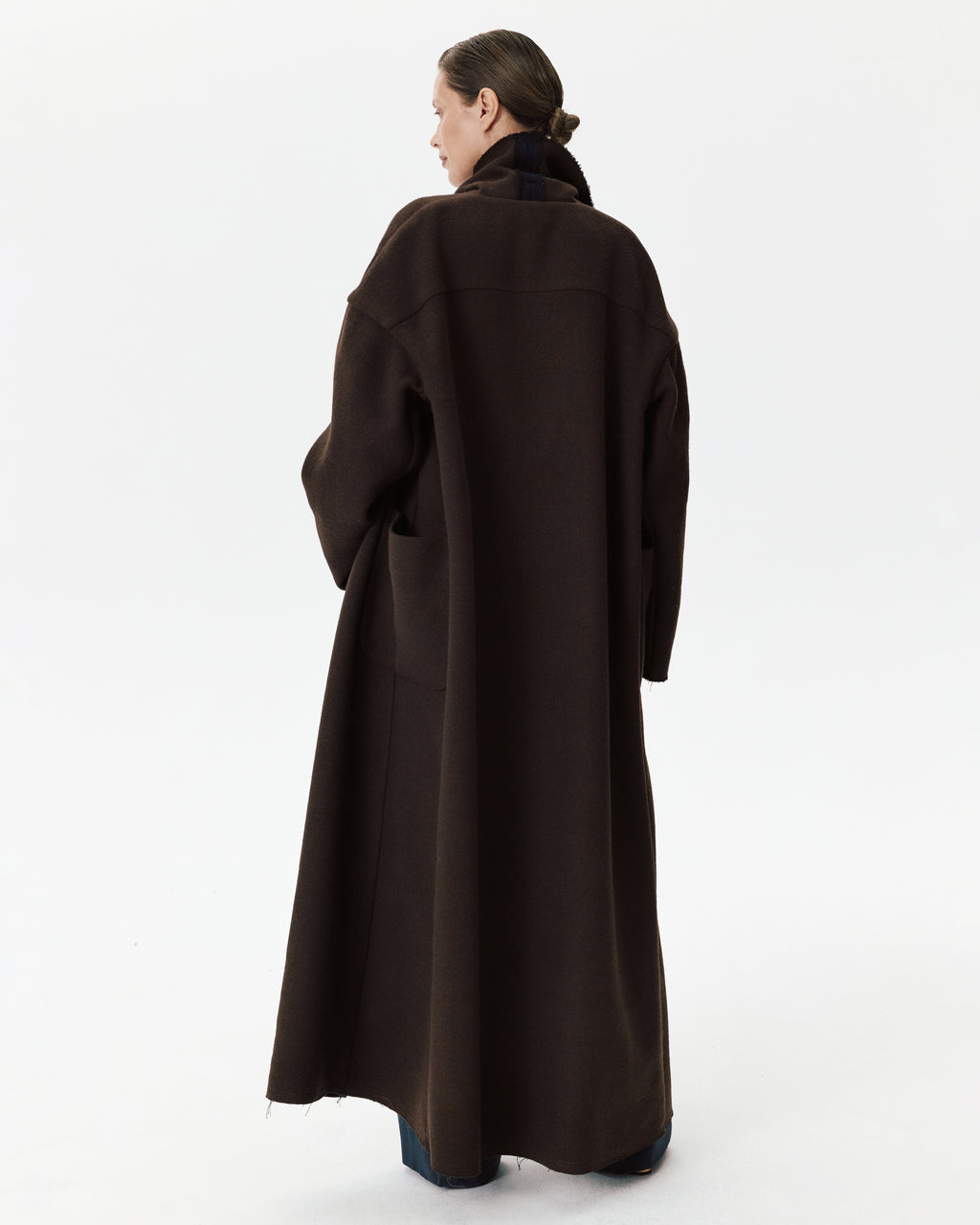 Diana Coat Brown & Blue