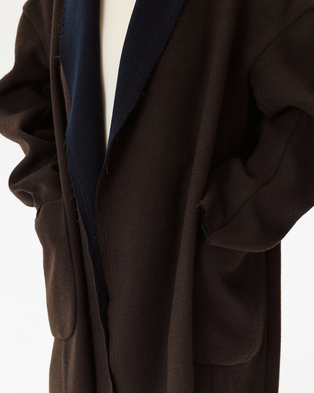 Diana Coat Brown & Blue