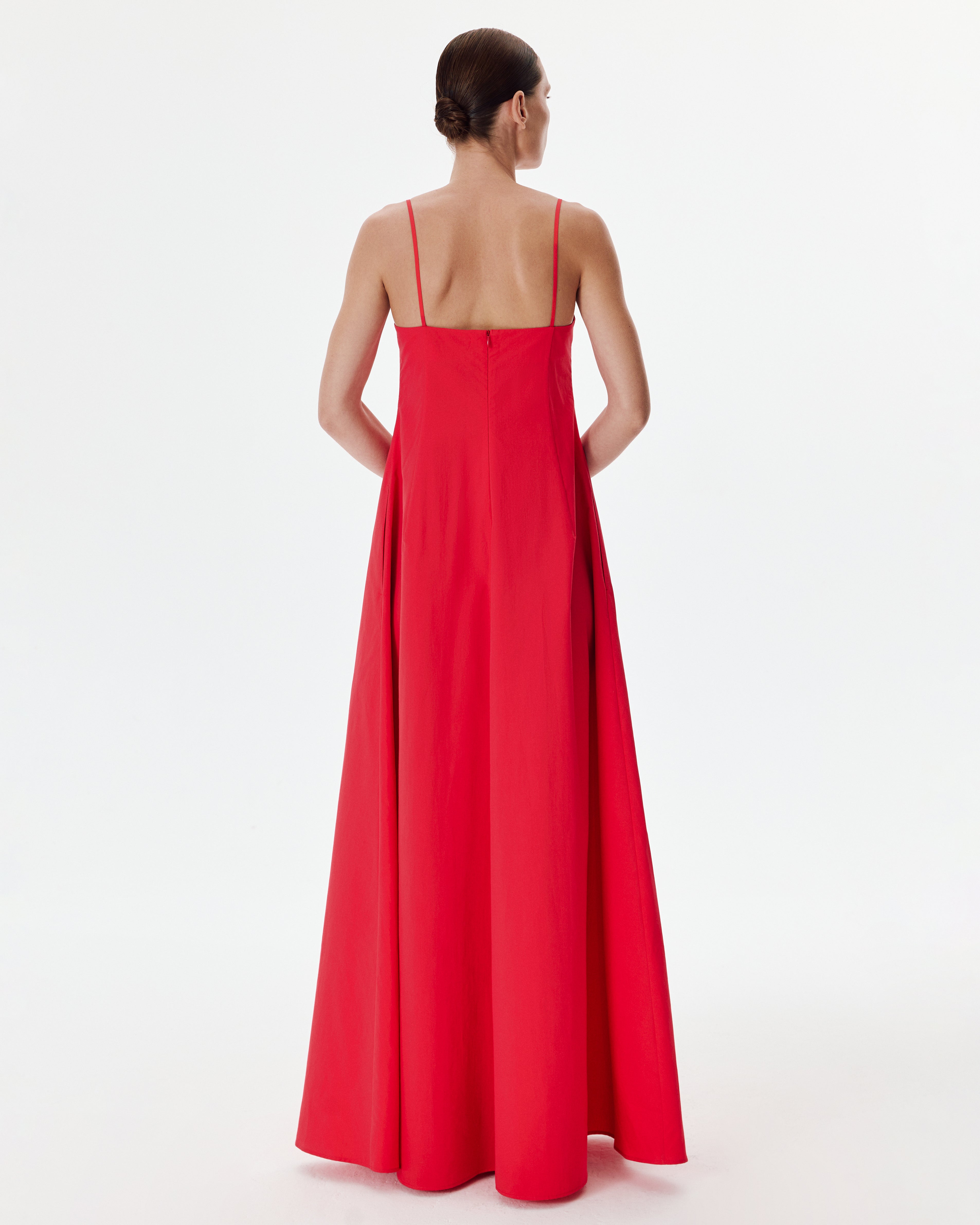 Dora Dress in Lipstick Red