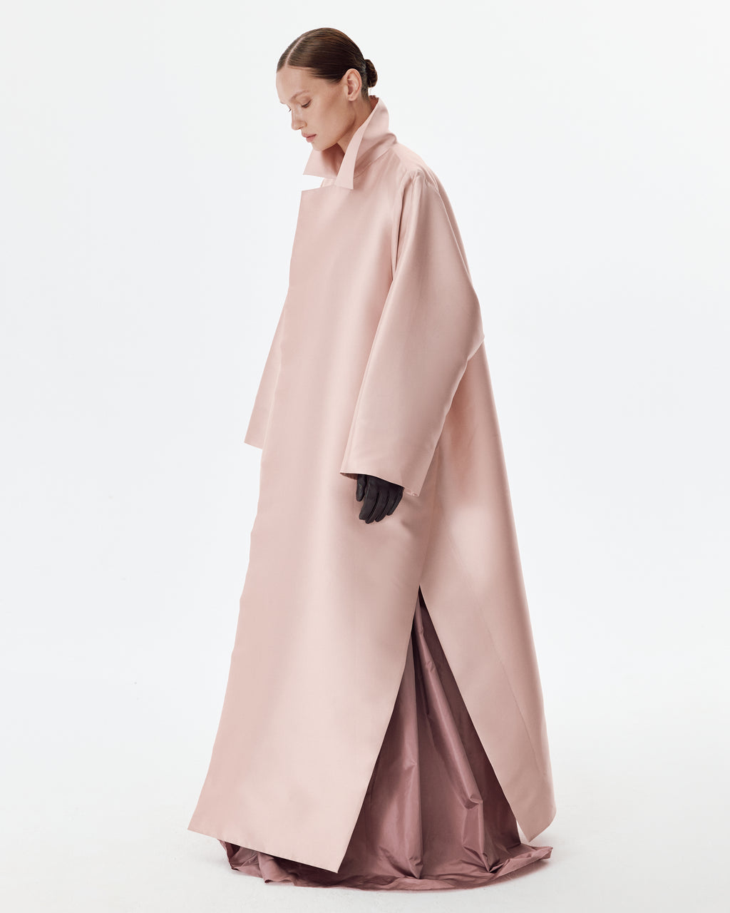 La Scala Coat in Light Pink