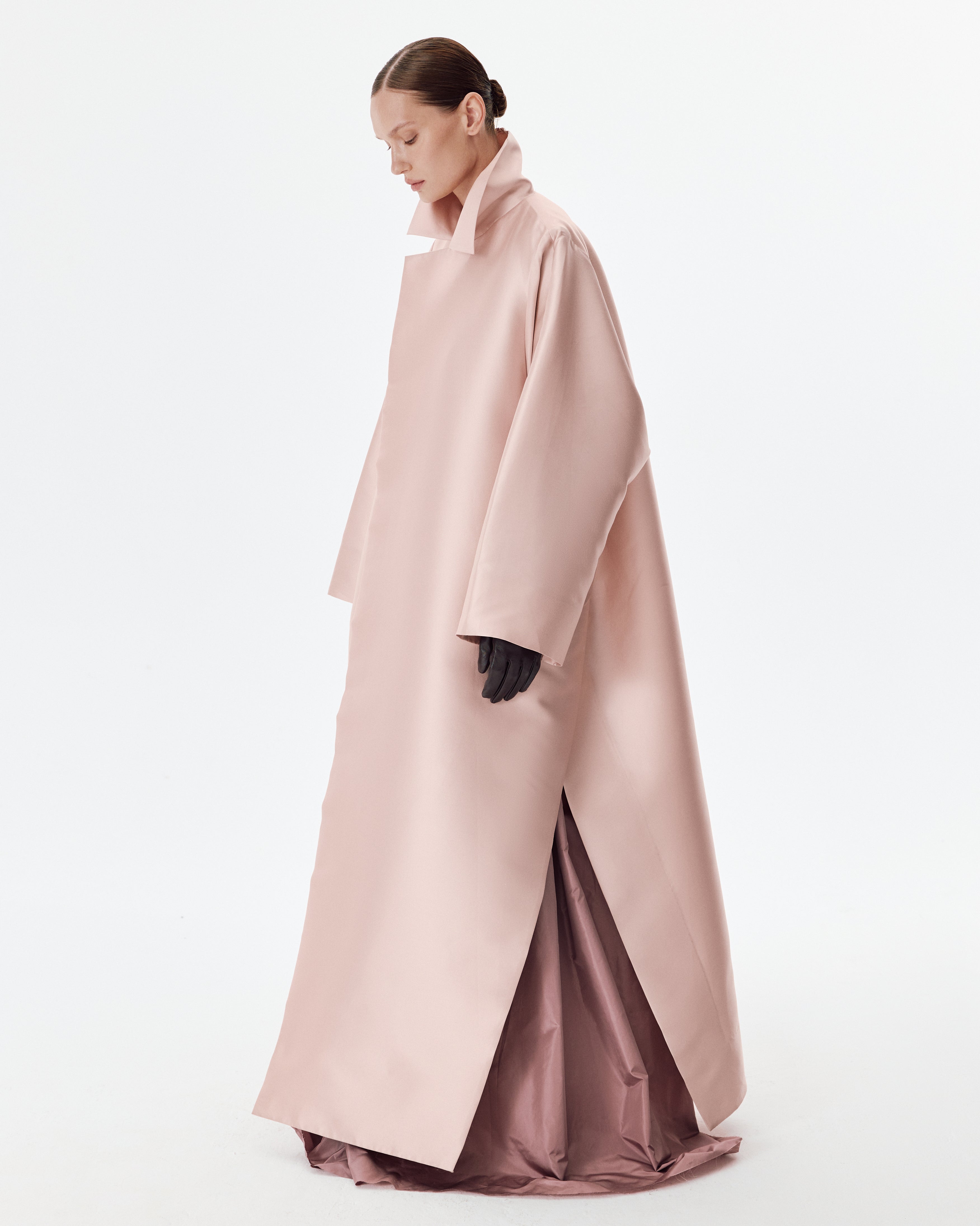 La Scala Coat in Light Pink