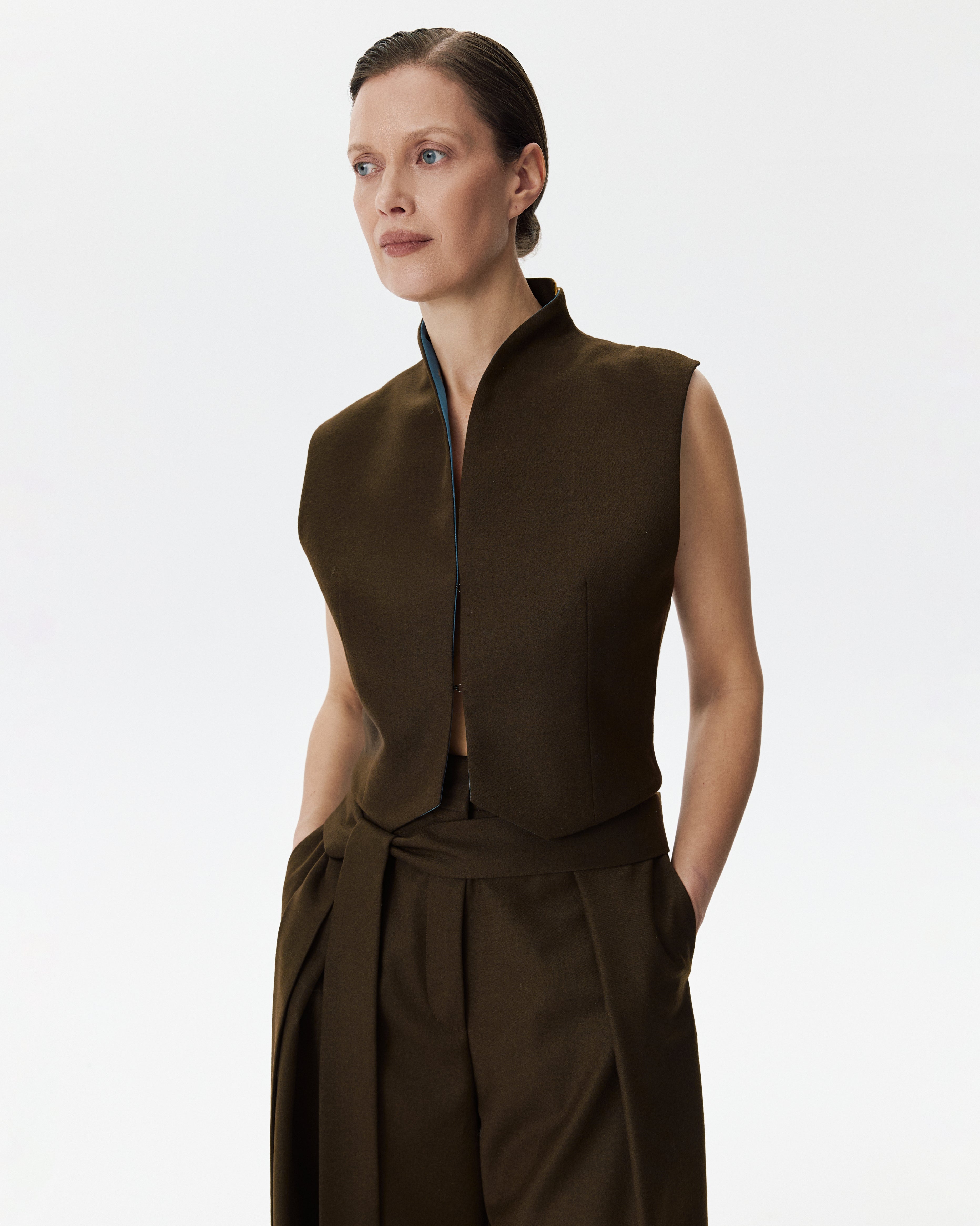 Joker Vest Mocca