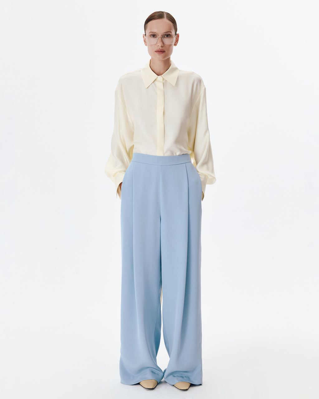 New Relax Pants in Blue