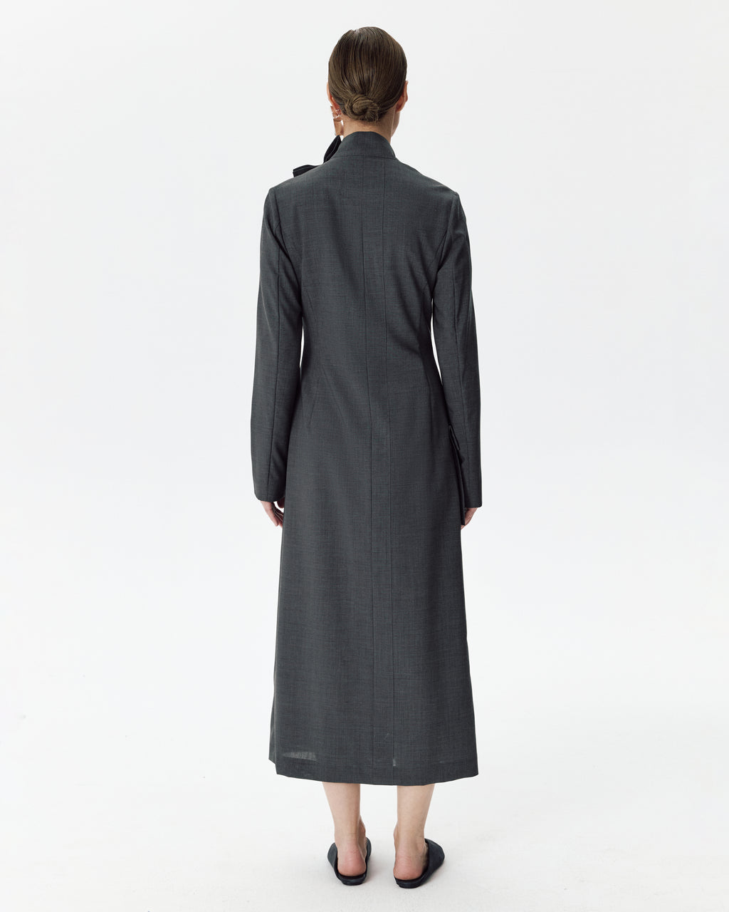 Safari Dress Grey Melange