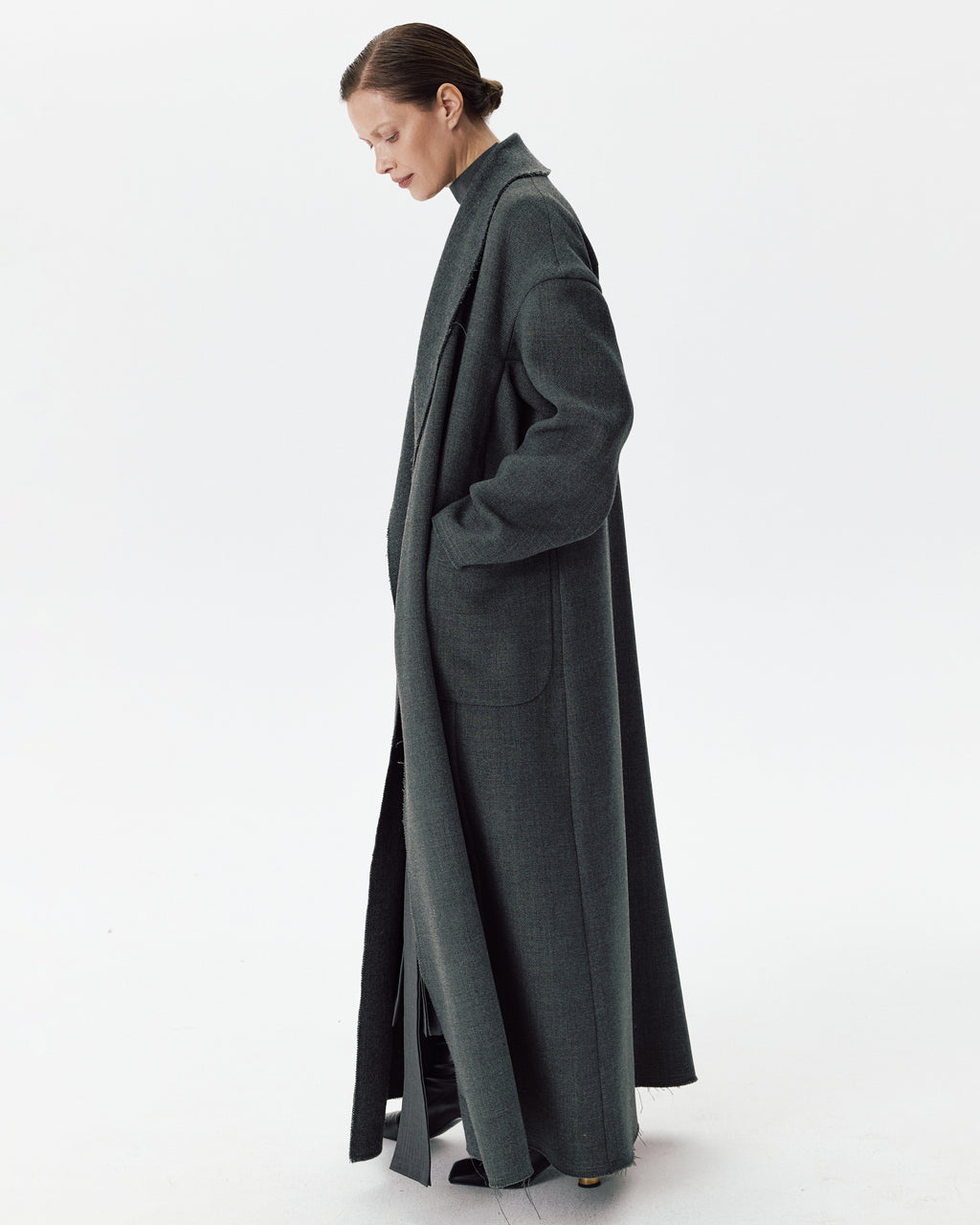 Diana Coat Dark Grey