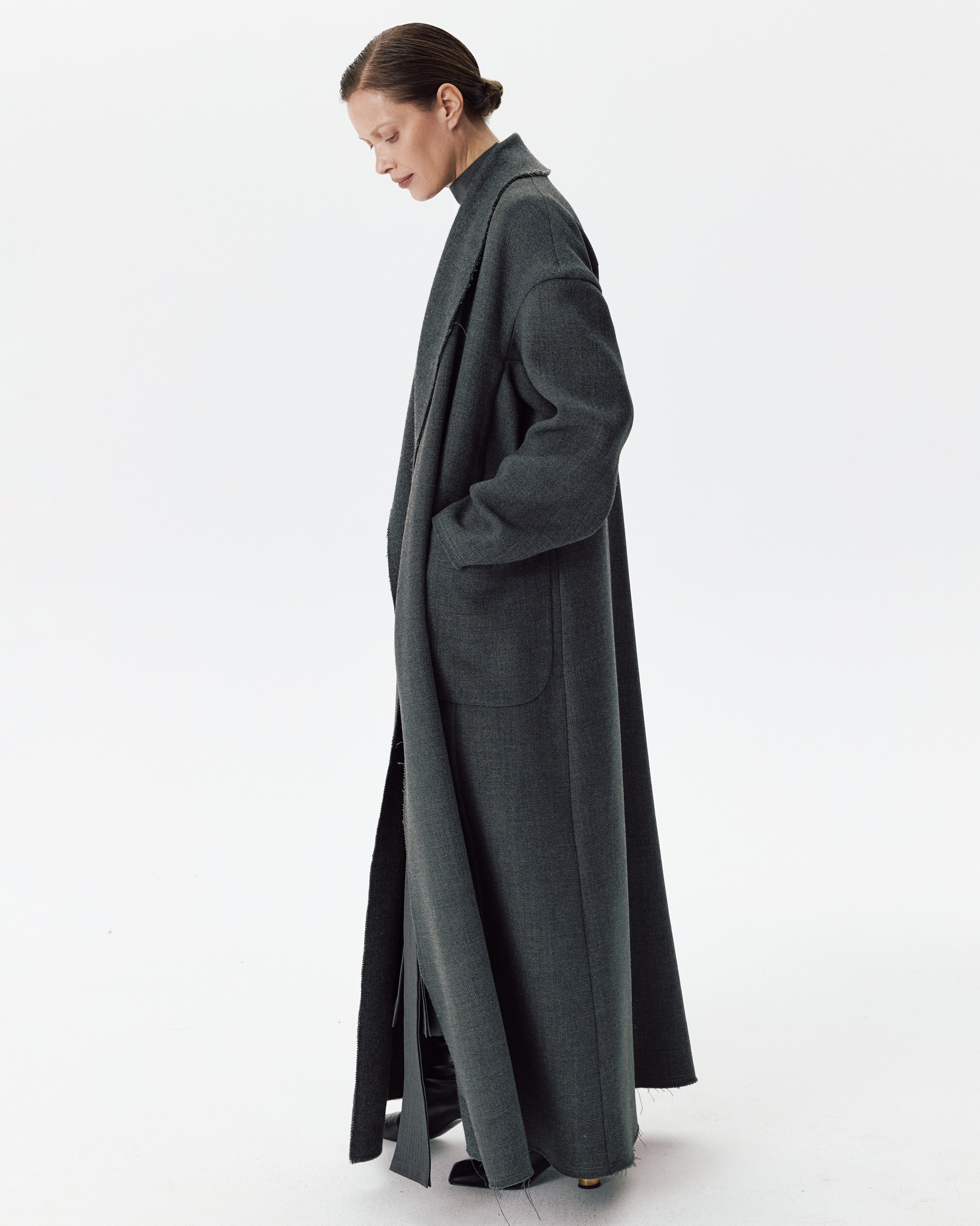 Diana Coat Dark Grey