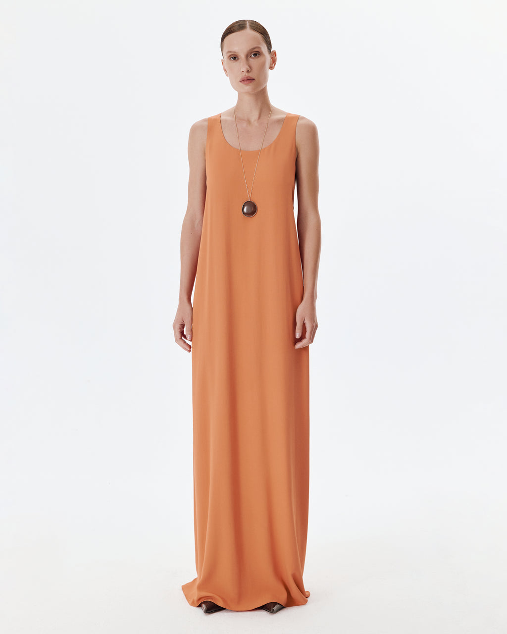 Vera Dress in Terracotta