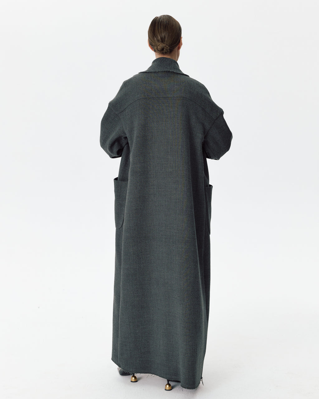 Diana Coat Dark Grey