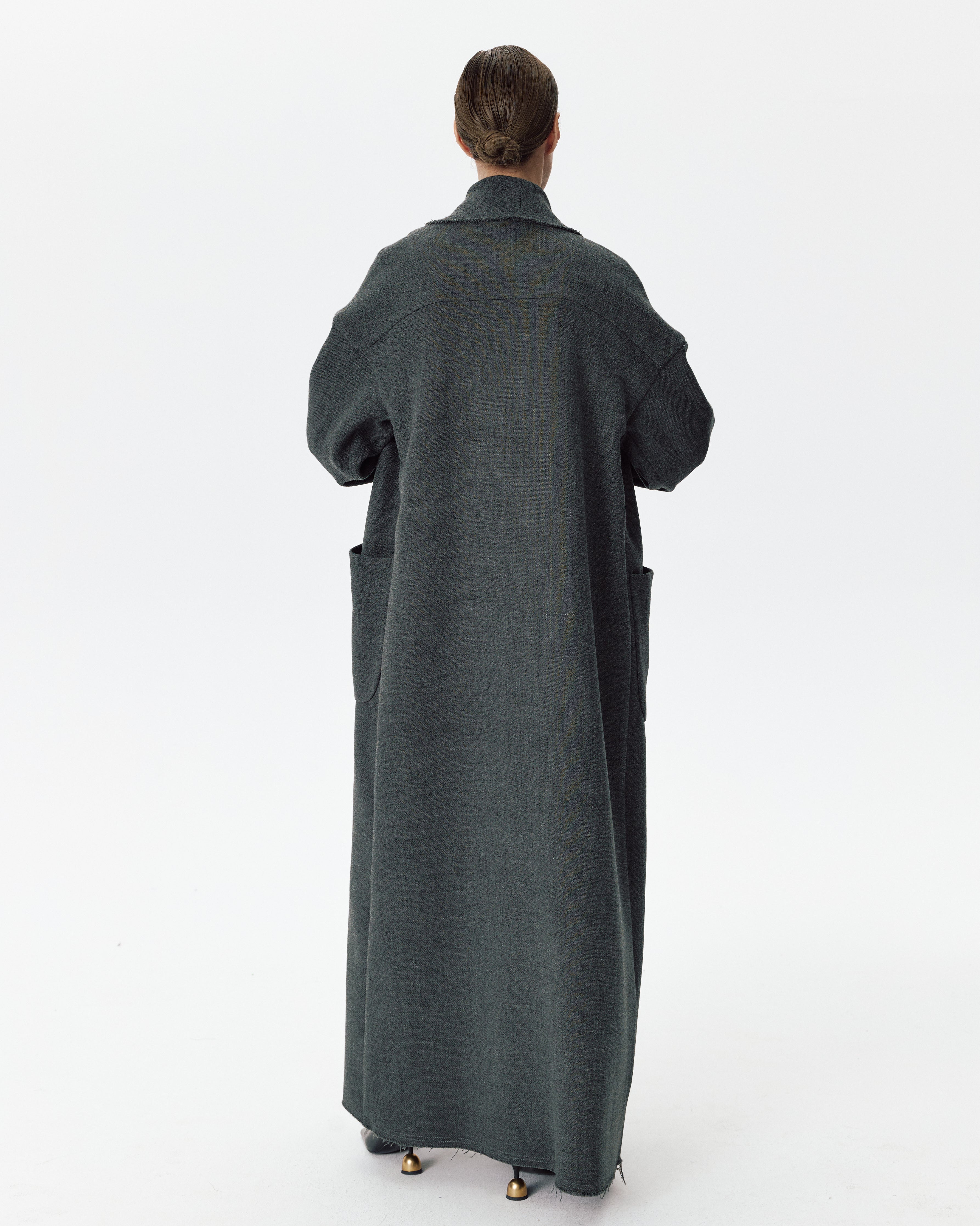 Diana Coat Dark Grey