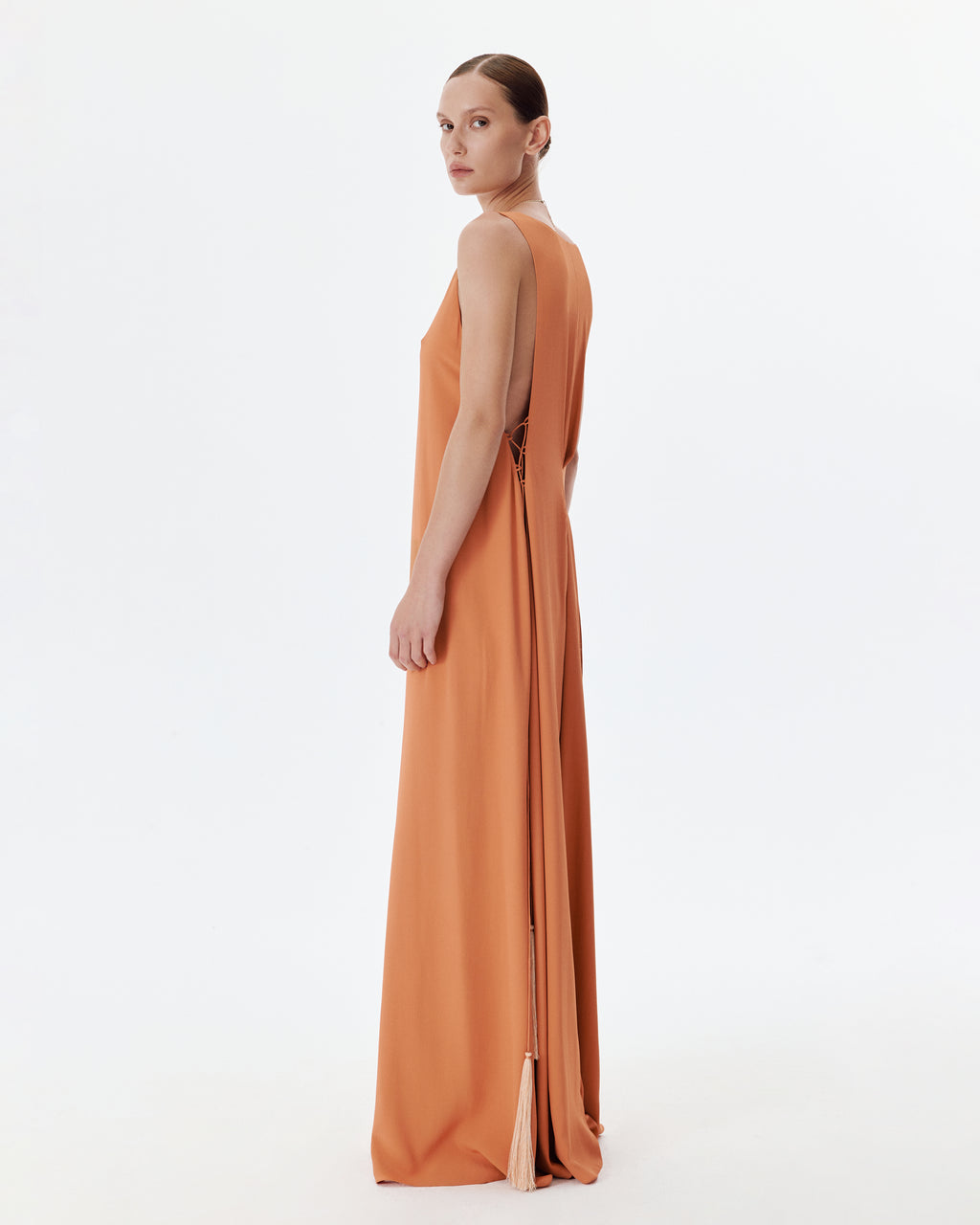 Vera Dress in Terracotta