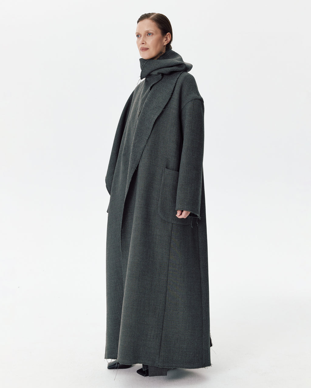 Diana Coat Dark Grey