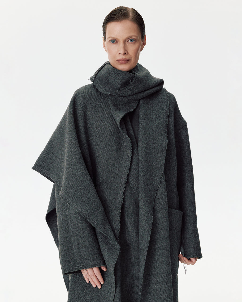 Diana Coat Dark Grey