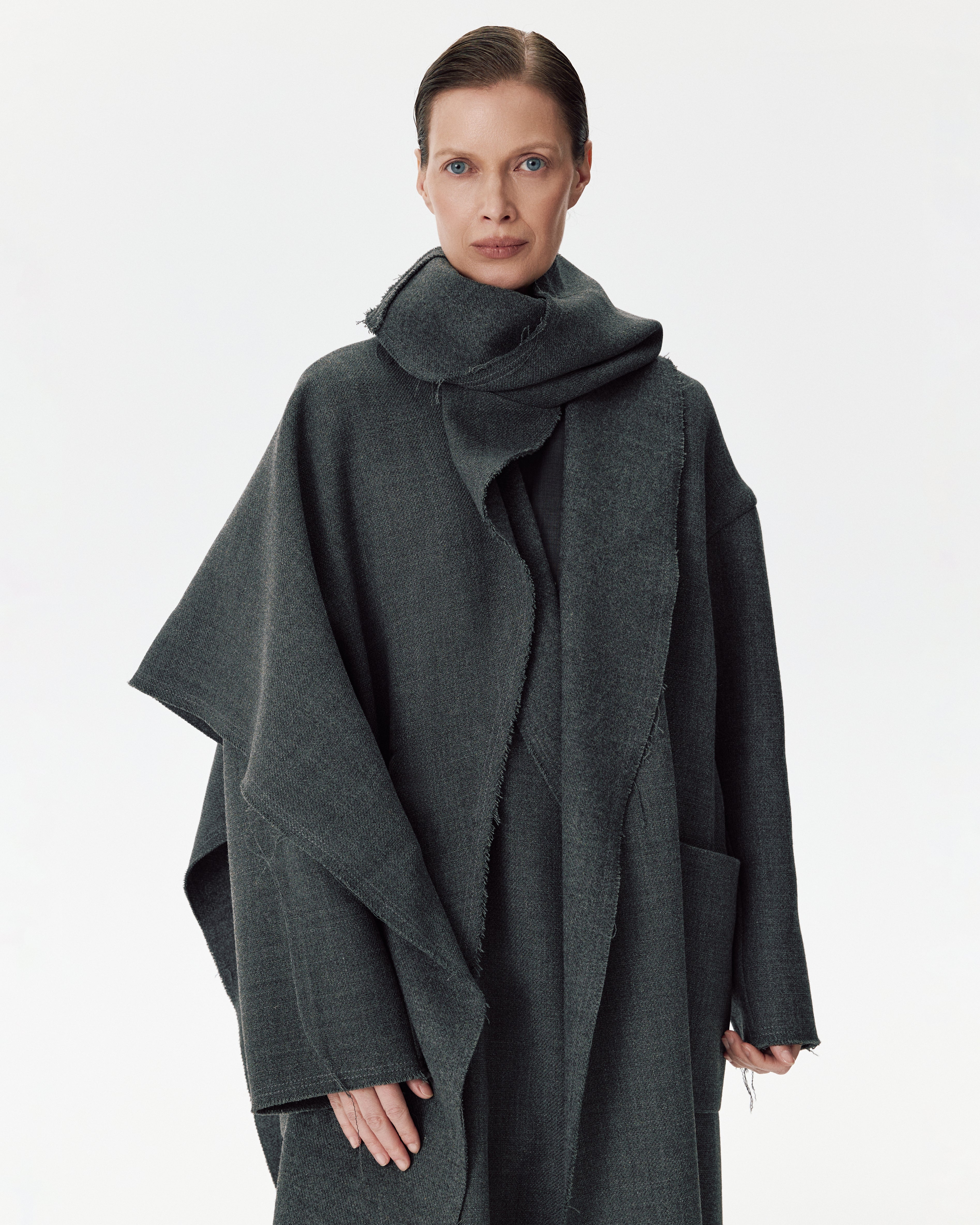 Diana Coat Dark Grey