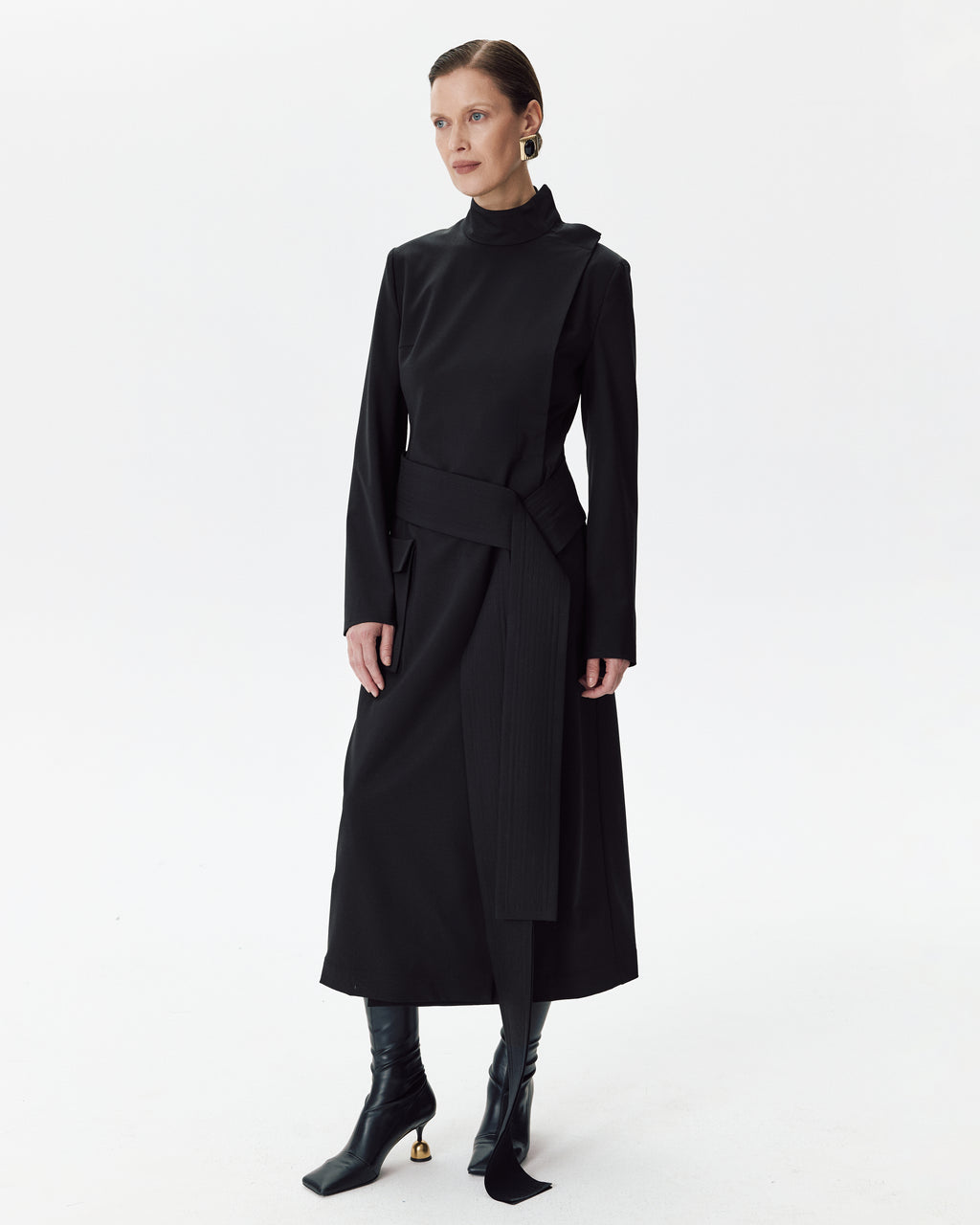 Safari Dress Black