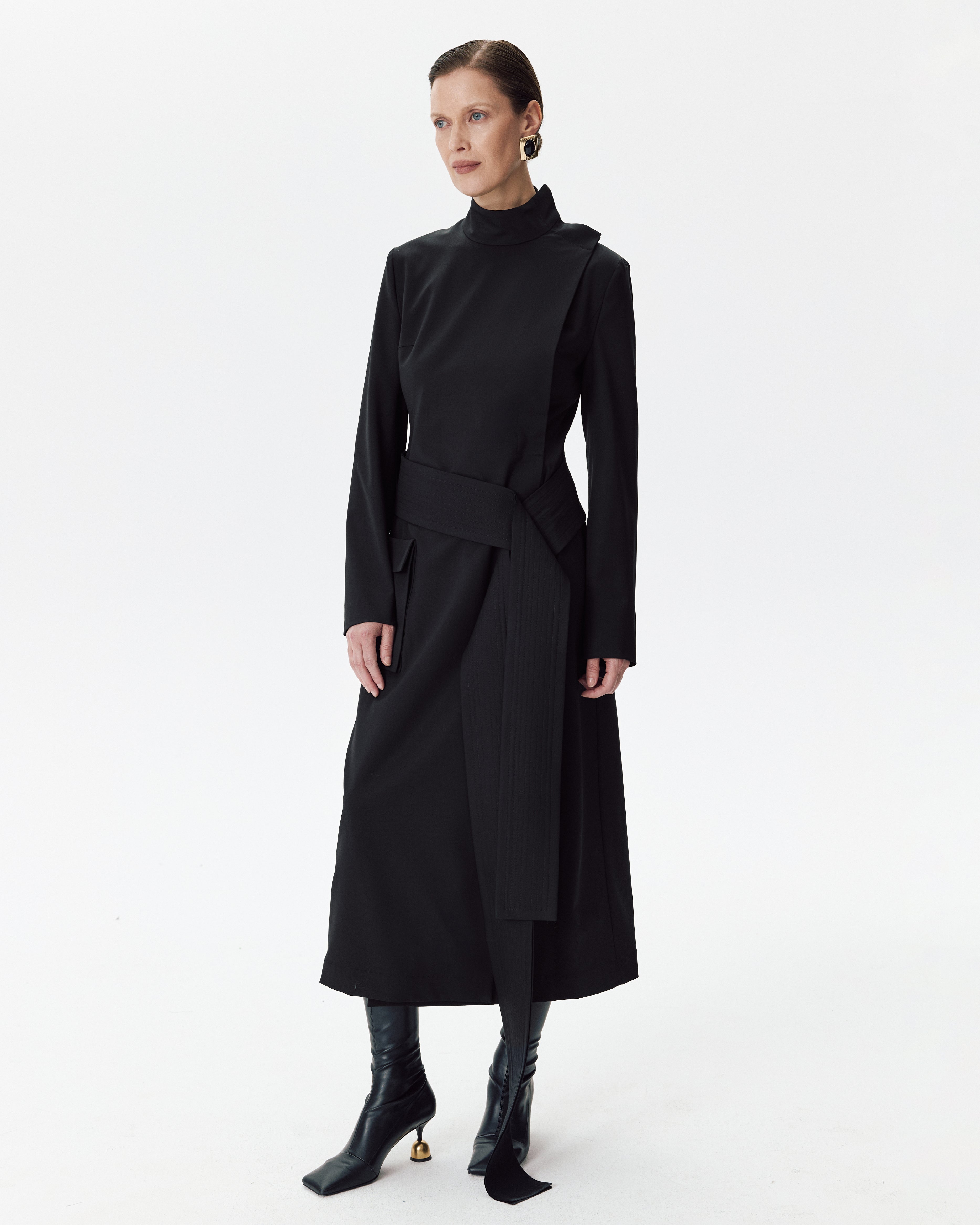 Safari Dress Black