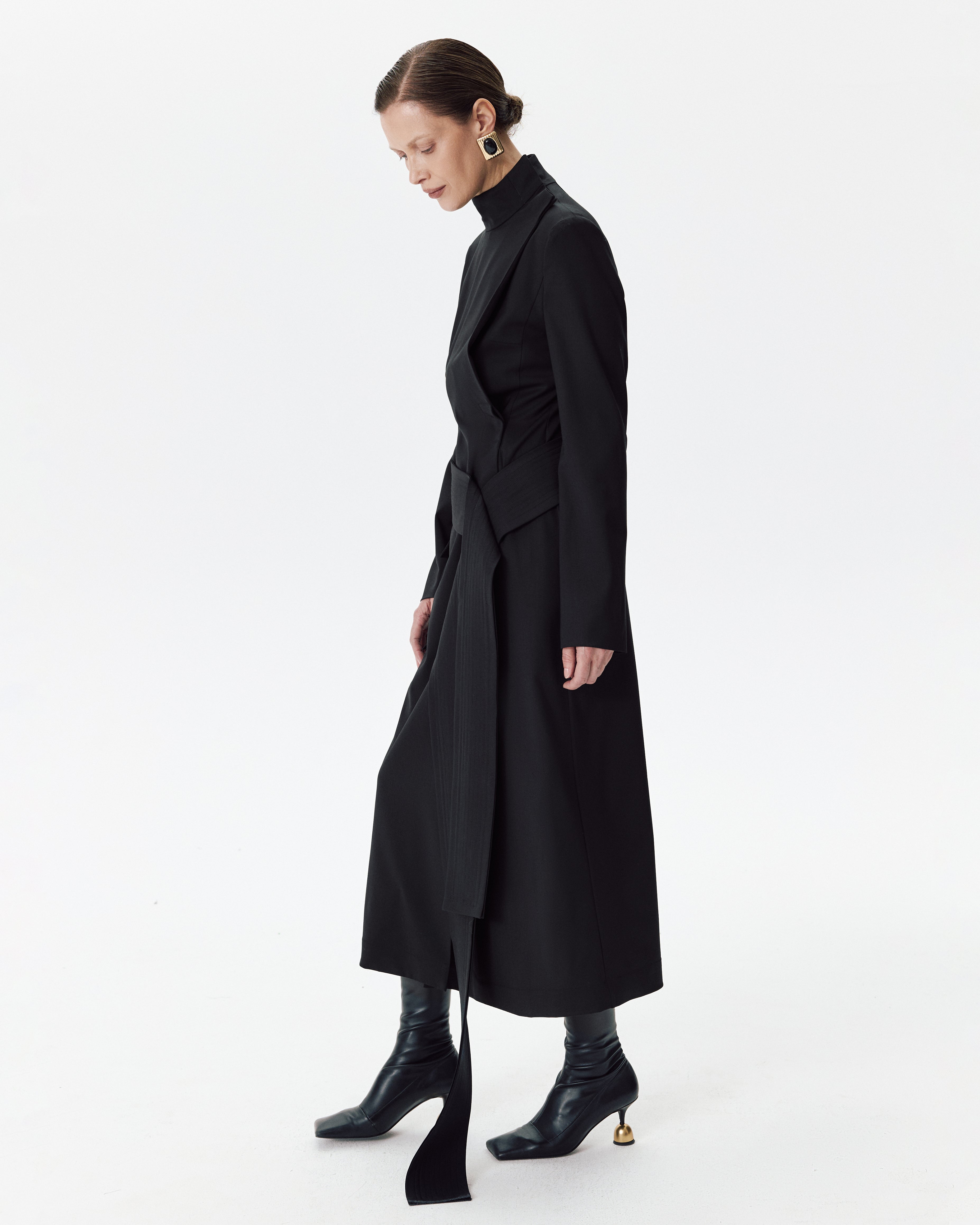 Safari Dress Black