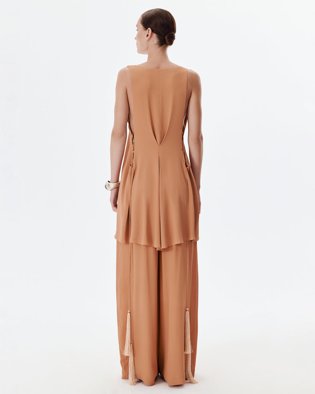 Vera Mini Dress in Terracotta