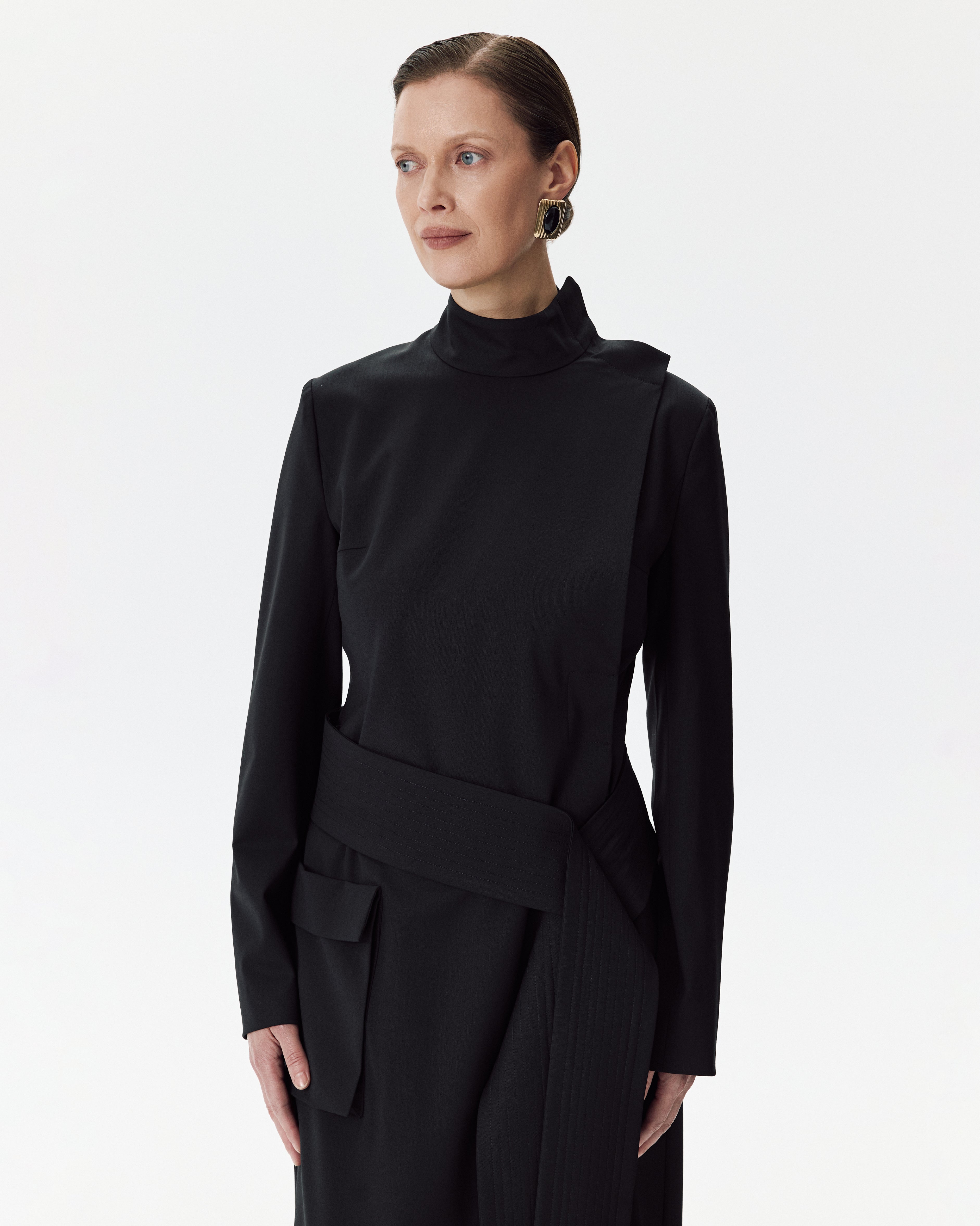 Safari Dress Black