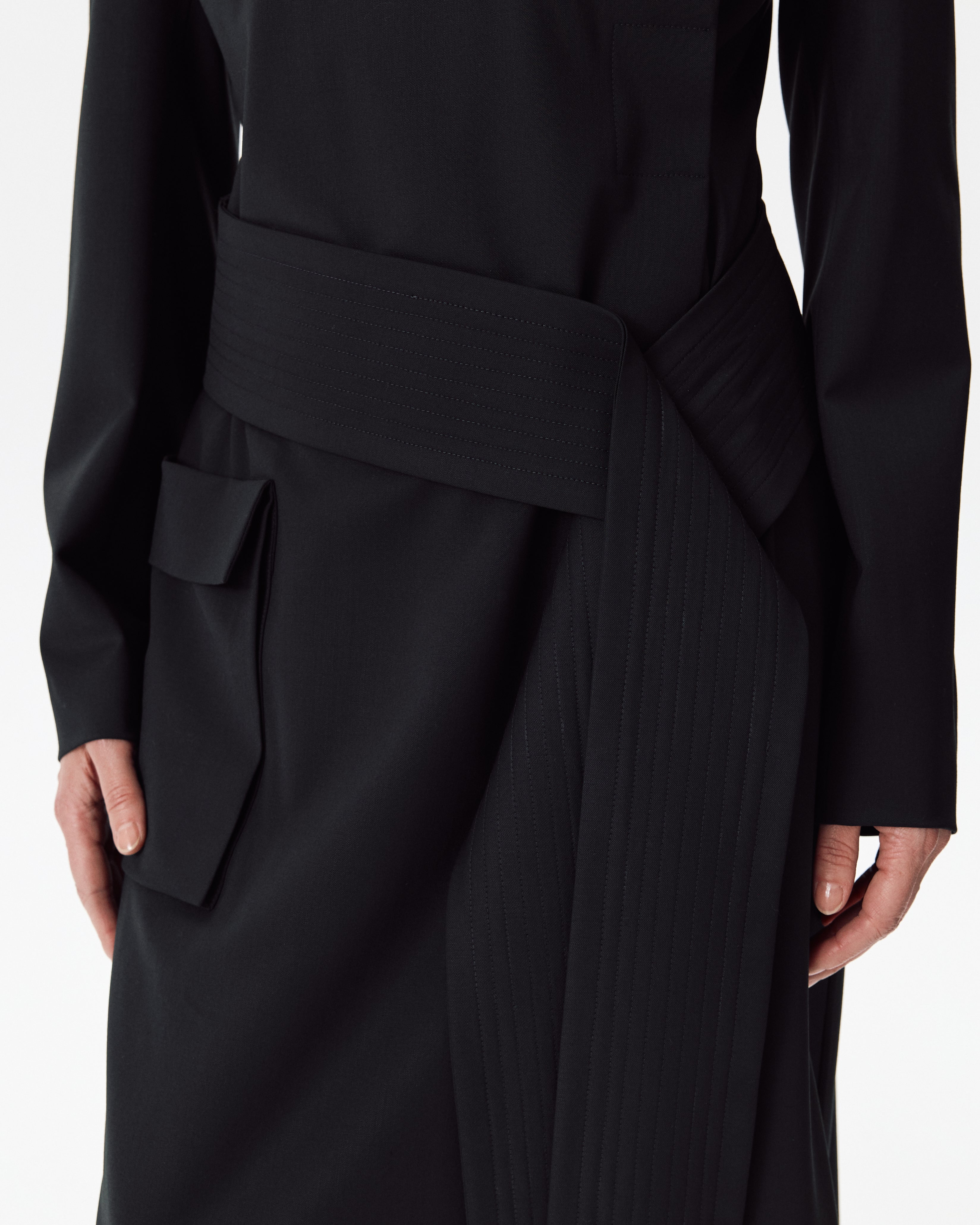 Safari Dress Black