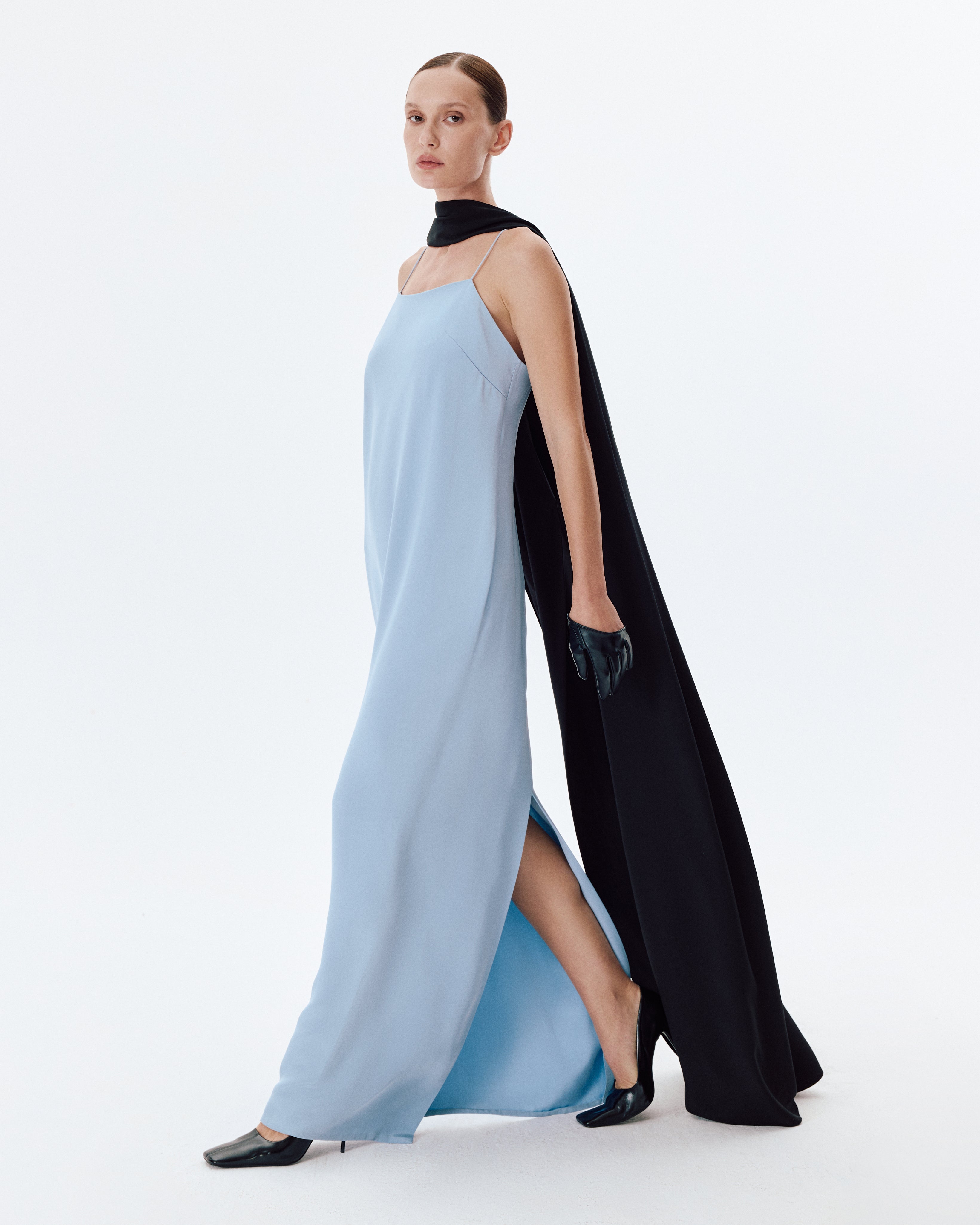 Casablanca Dress in Blue