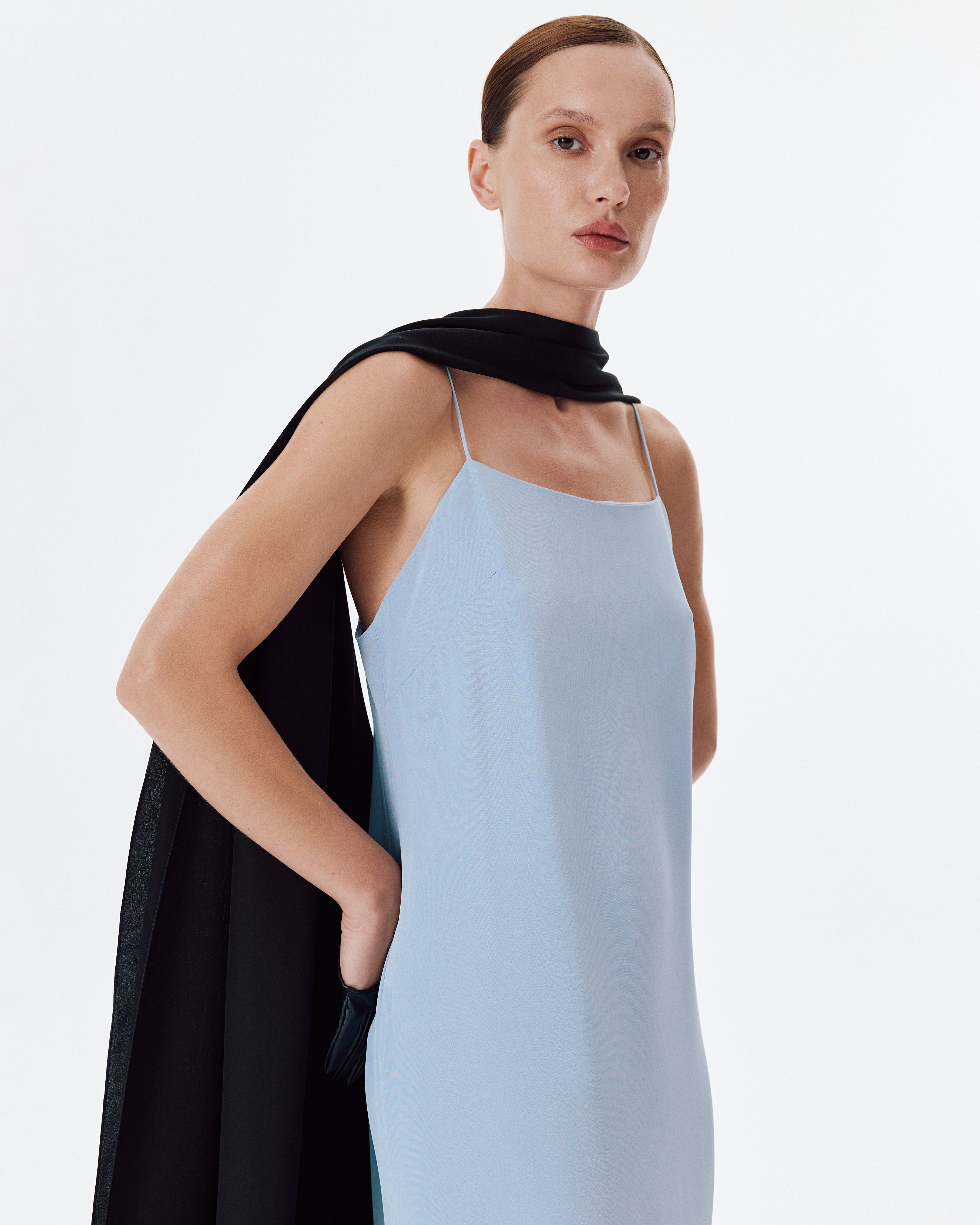 casablanca blue dress L'IDEE | WOMEN | Casablanca Gown