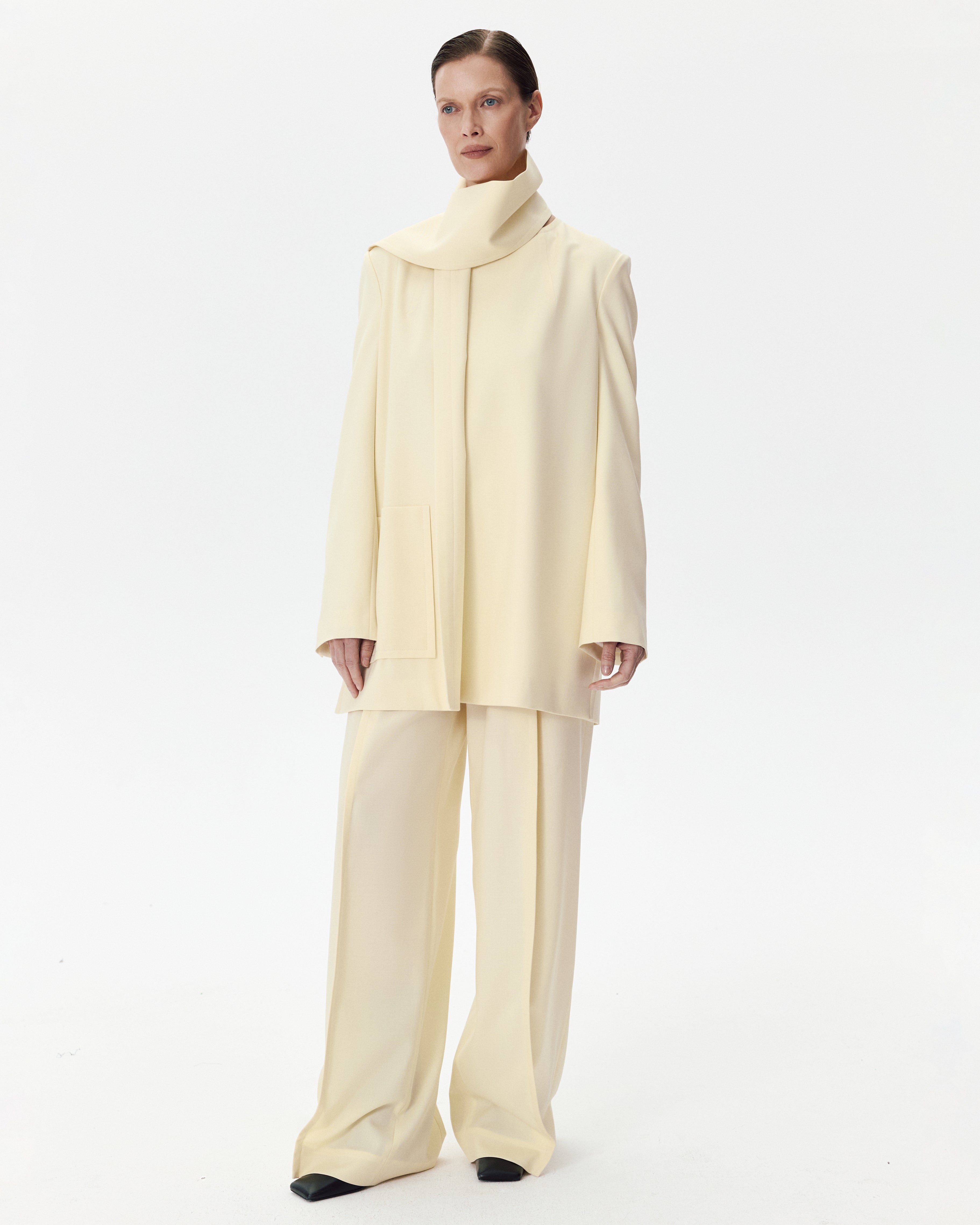 Nera Wool Jacket Cream
