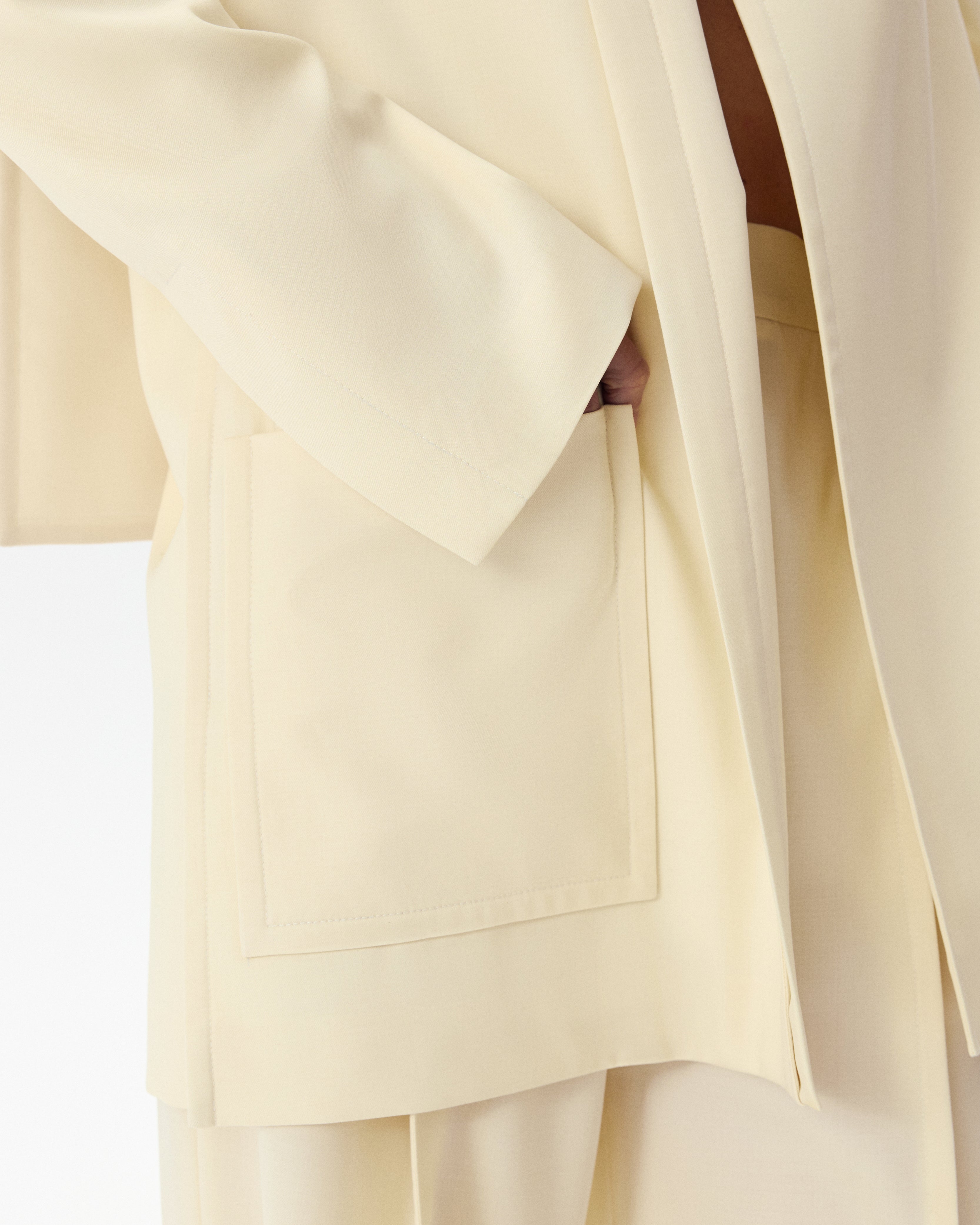 Nera Wool Jacket Cream