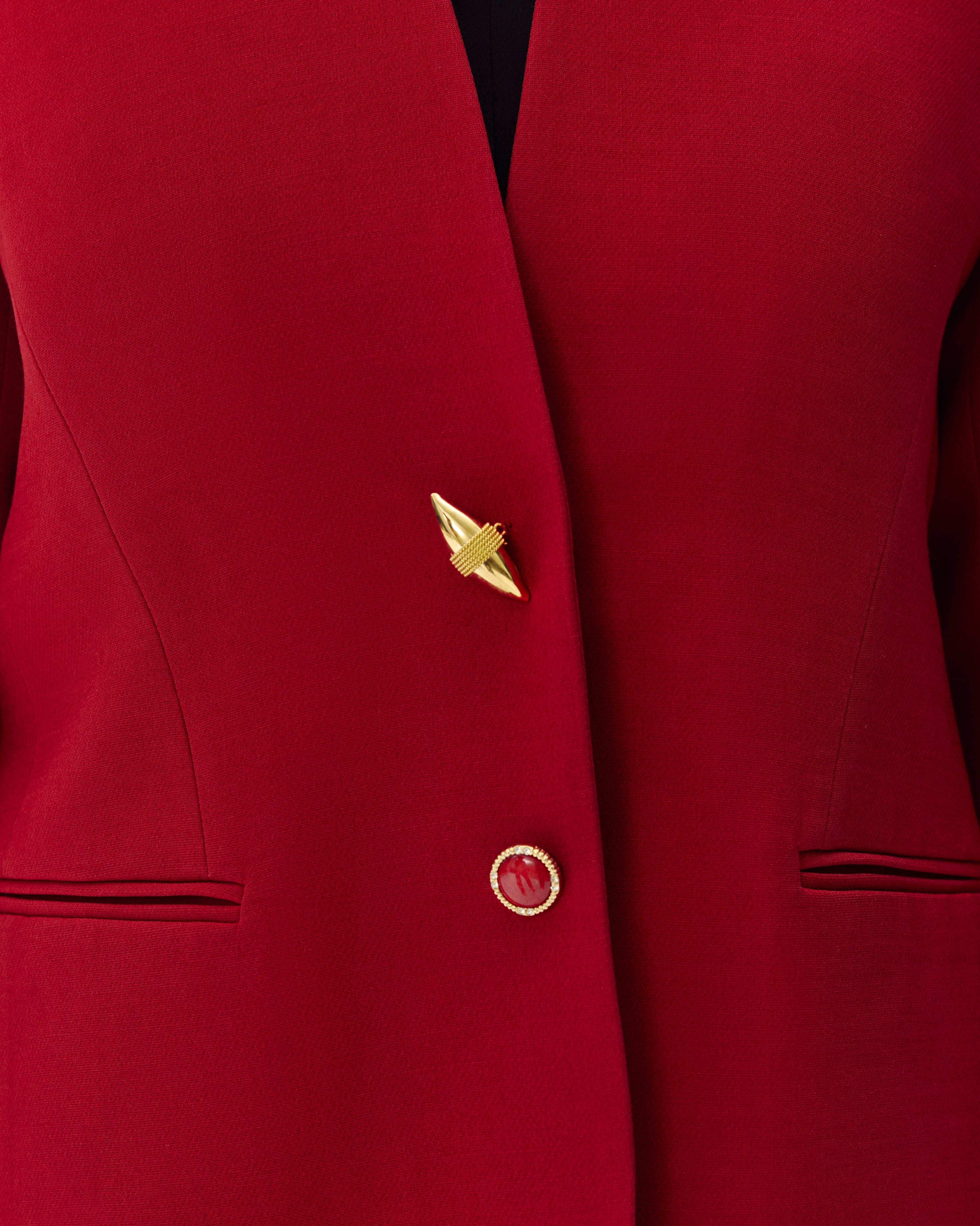 The Signature Jacket Red