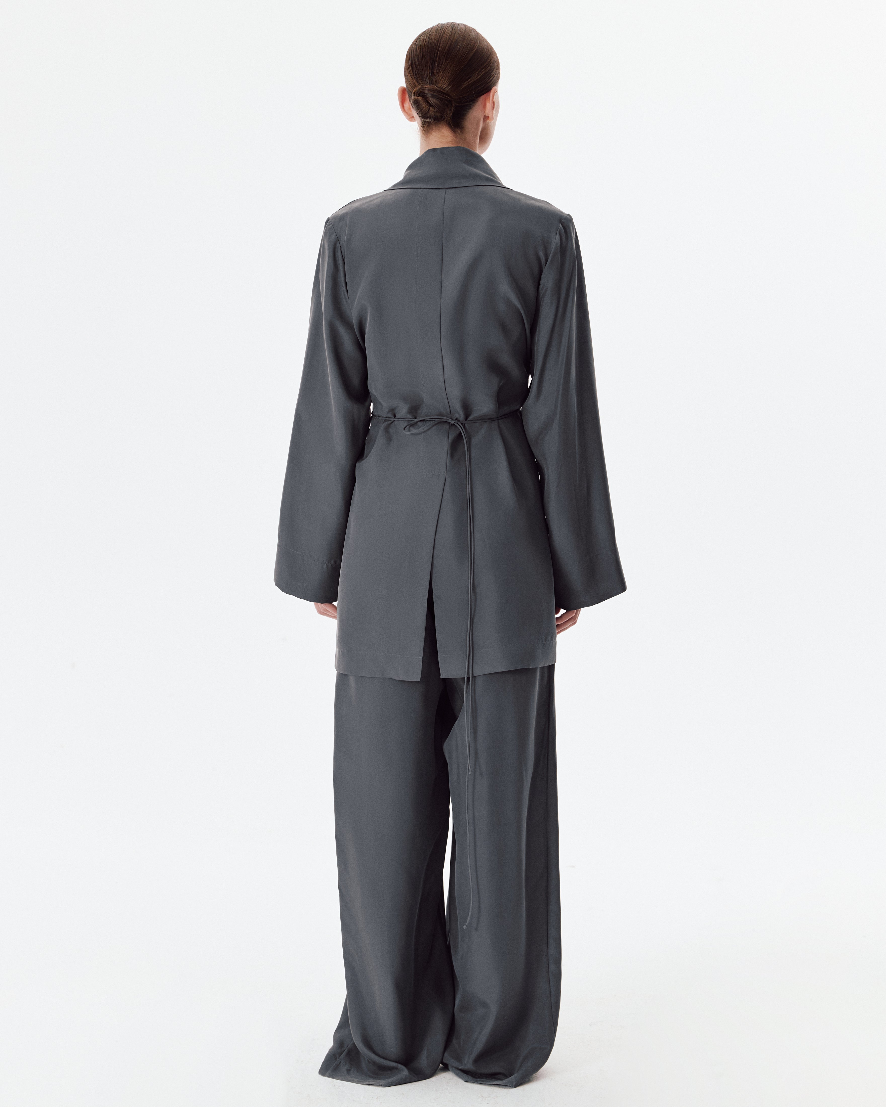 Adele Jacket in Dark Grey