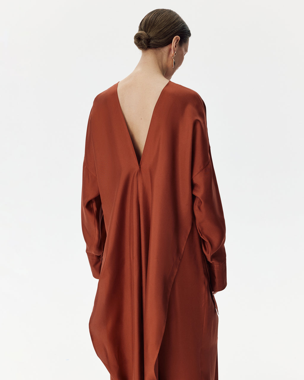 Reversible Blouse Burnt Brick