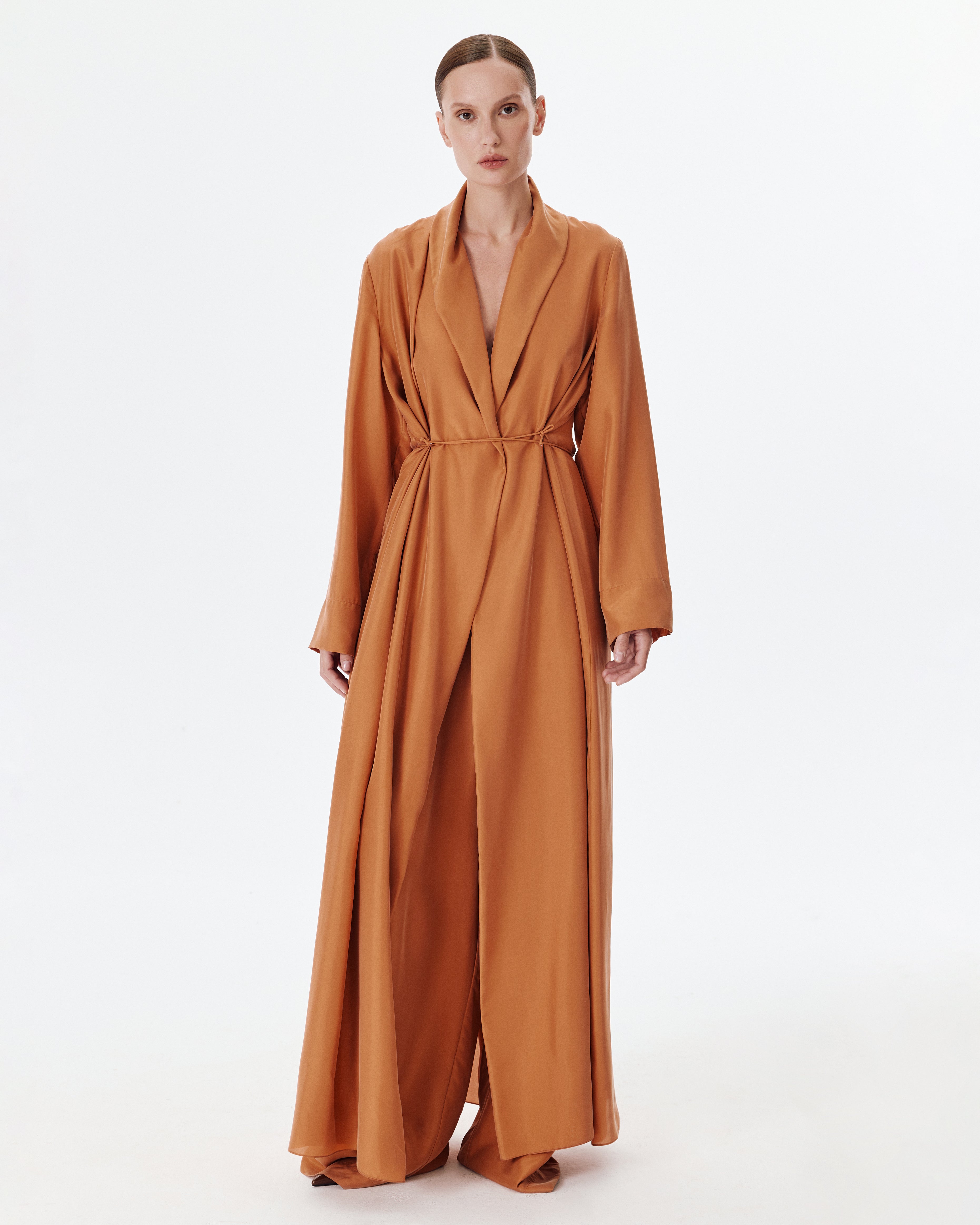 Relax Pants Habotai Terracotta