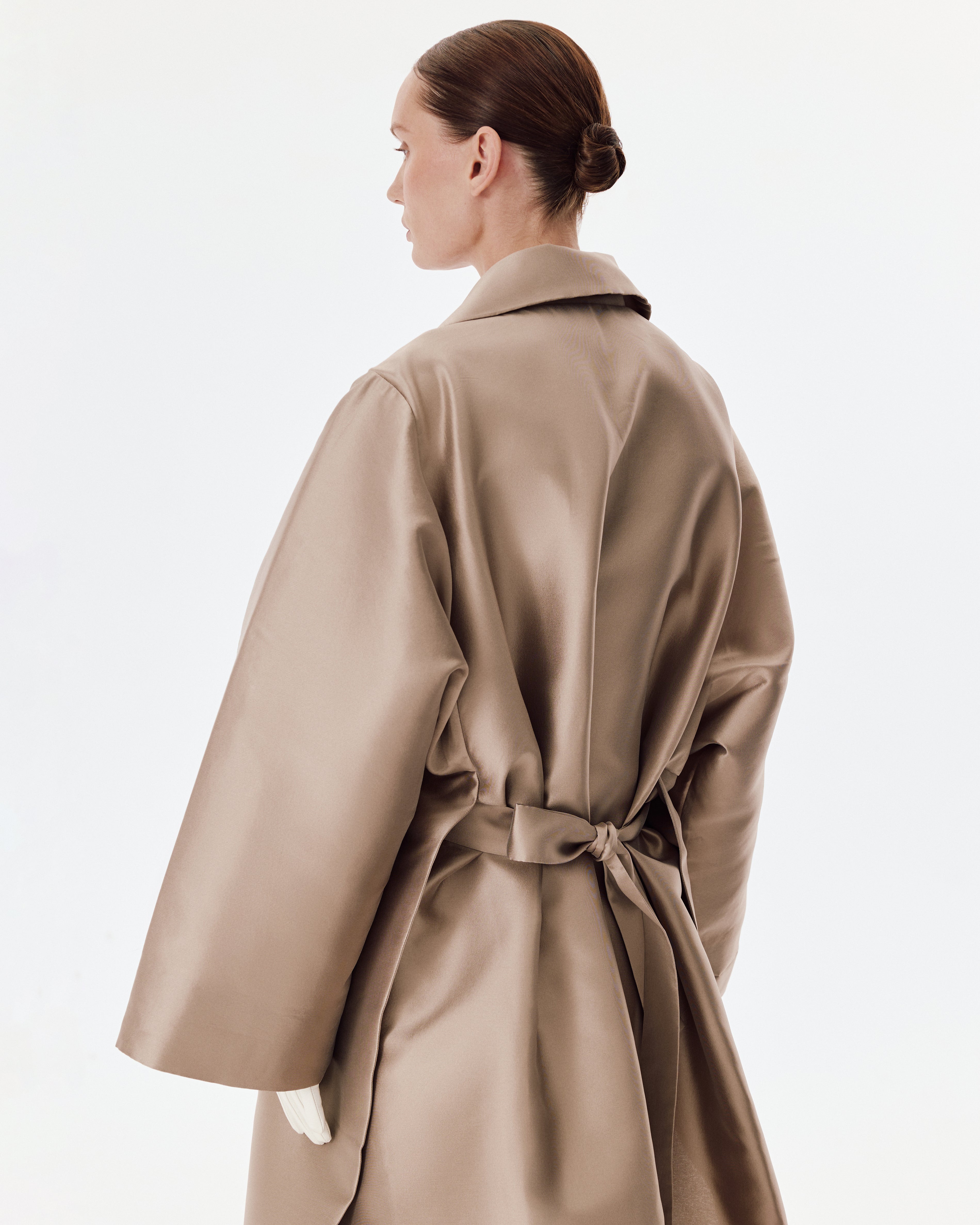 La Scala Coat in Taupe